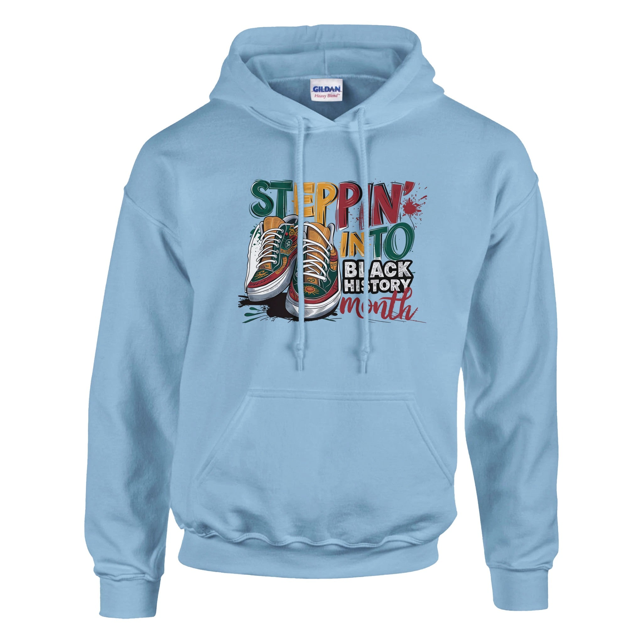 Stepping Into Black History Month Hoodie For Men & Women - Prideful Roots