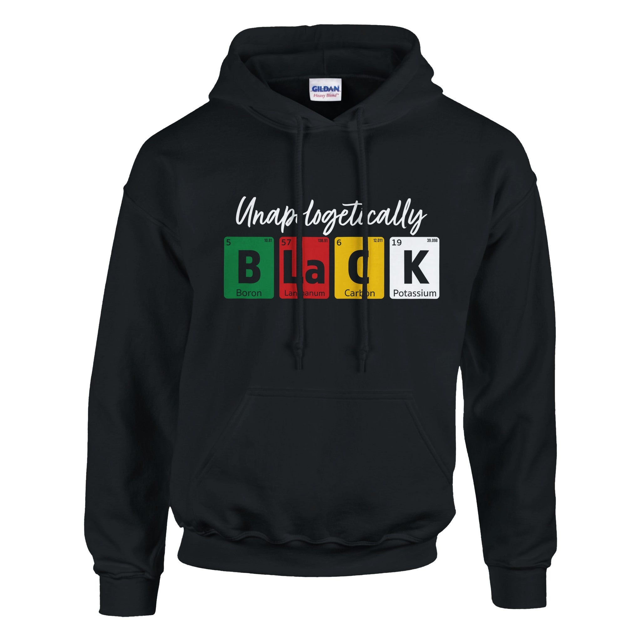 Unapologetically Black Prime Elements Hoodie For Men & Women - Prideful Roots
