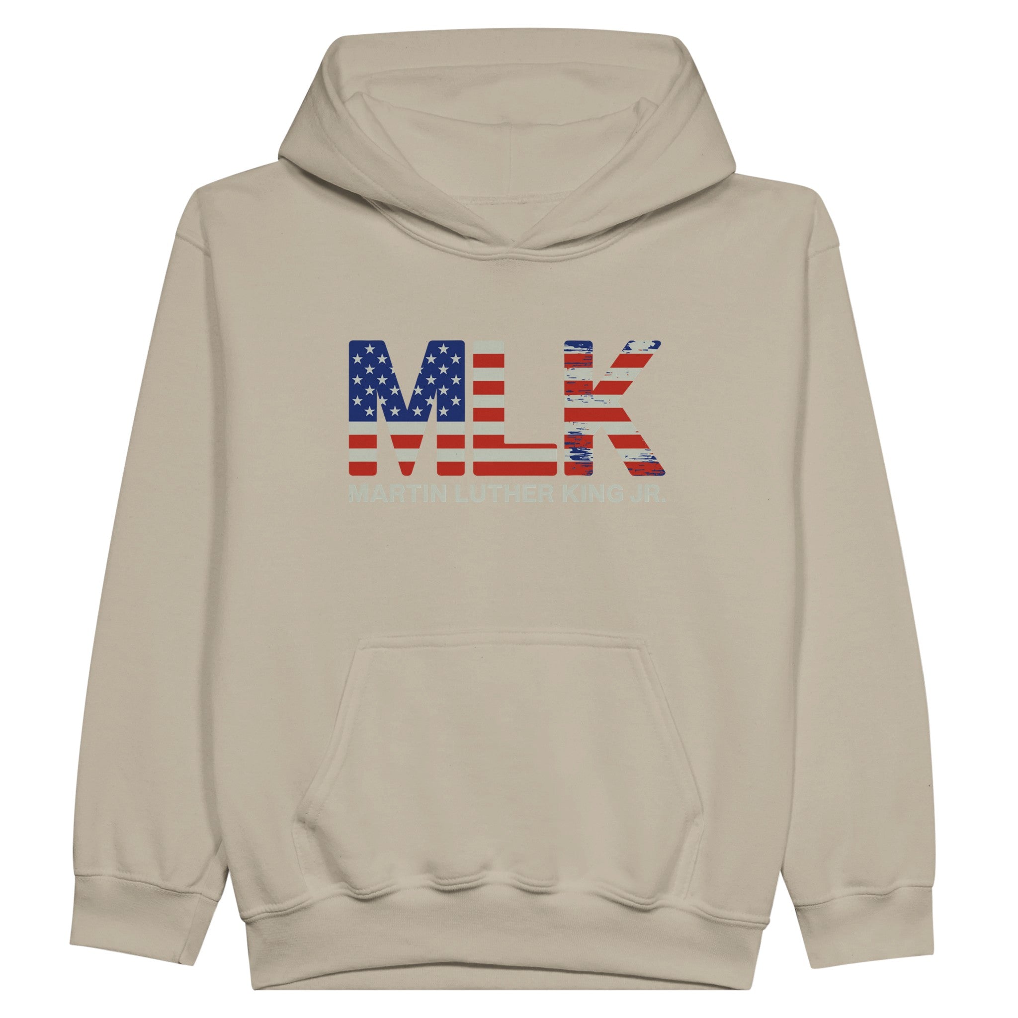 MLK: A Patriotic Tribute to a Dream Hoodie For Kids - Prideful Roots