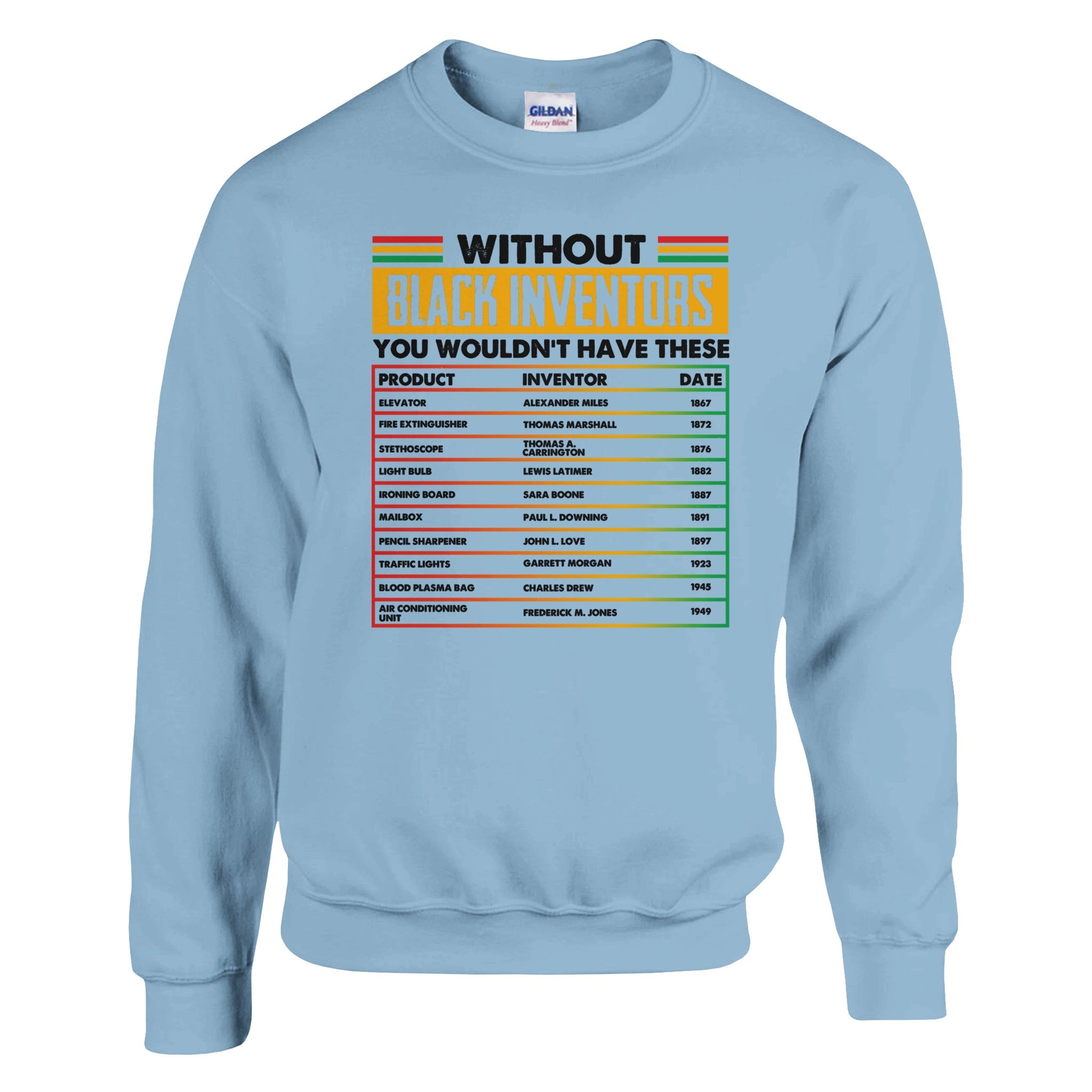 Without Black Inventors Sweatshirt For Men & Women - Prideful Roots