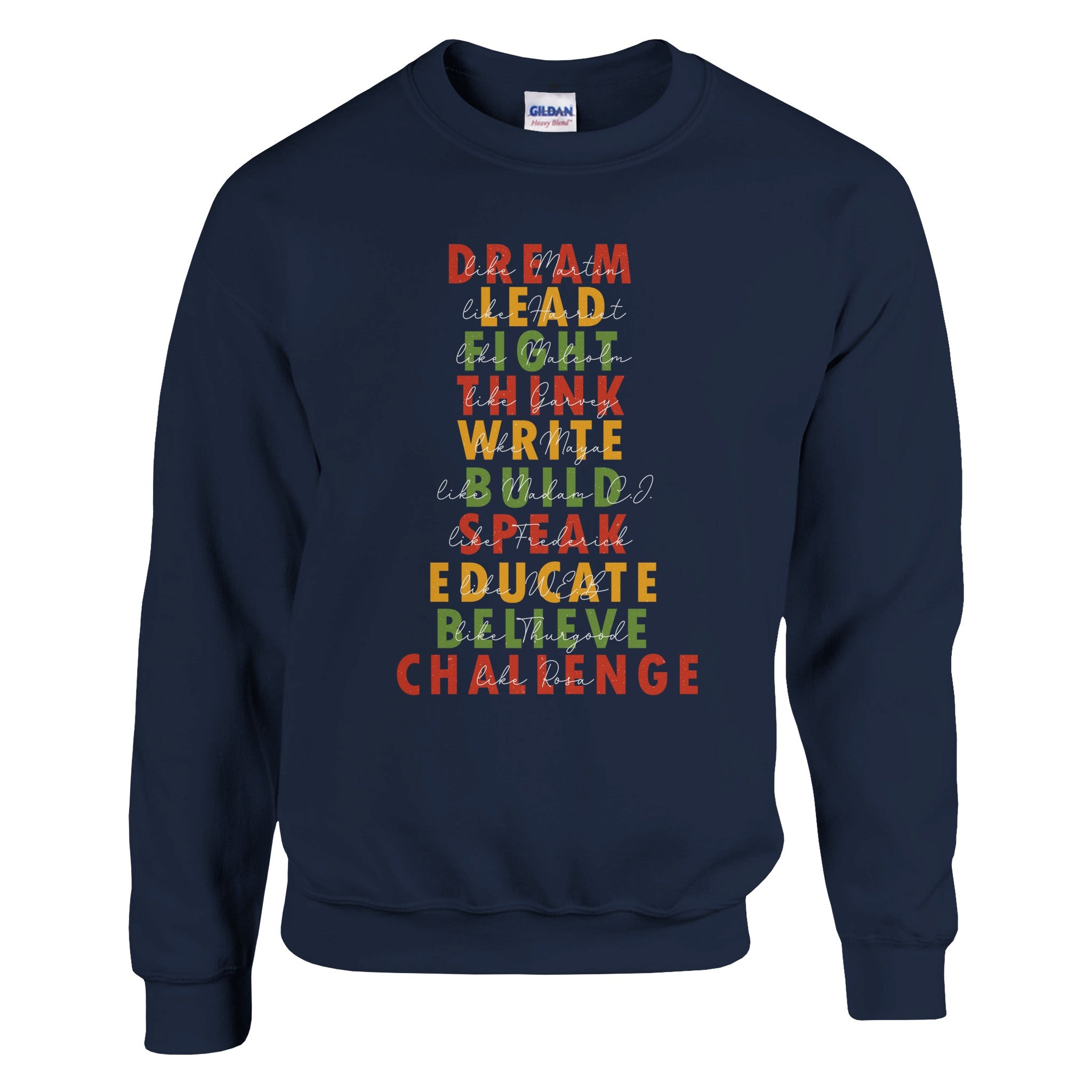 Great African American Leaders Black History Month Sweatshirt For Men & Women - Prideful Roots
