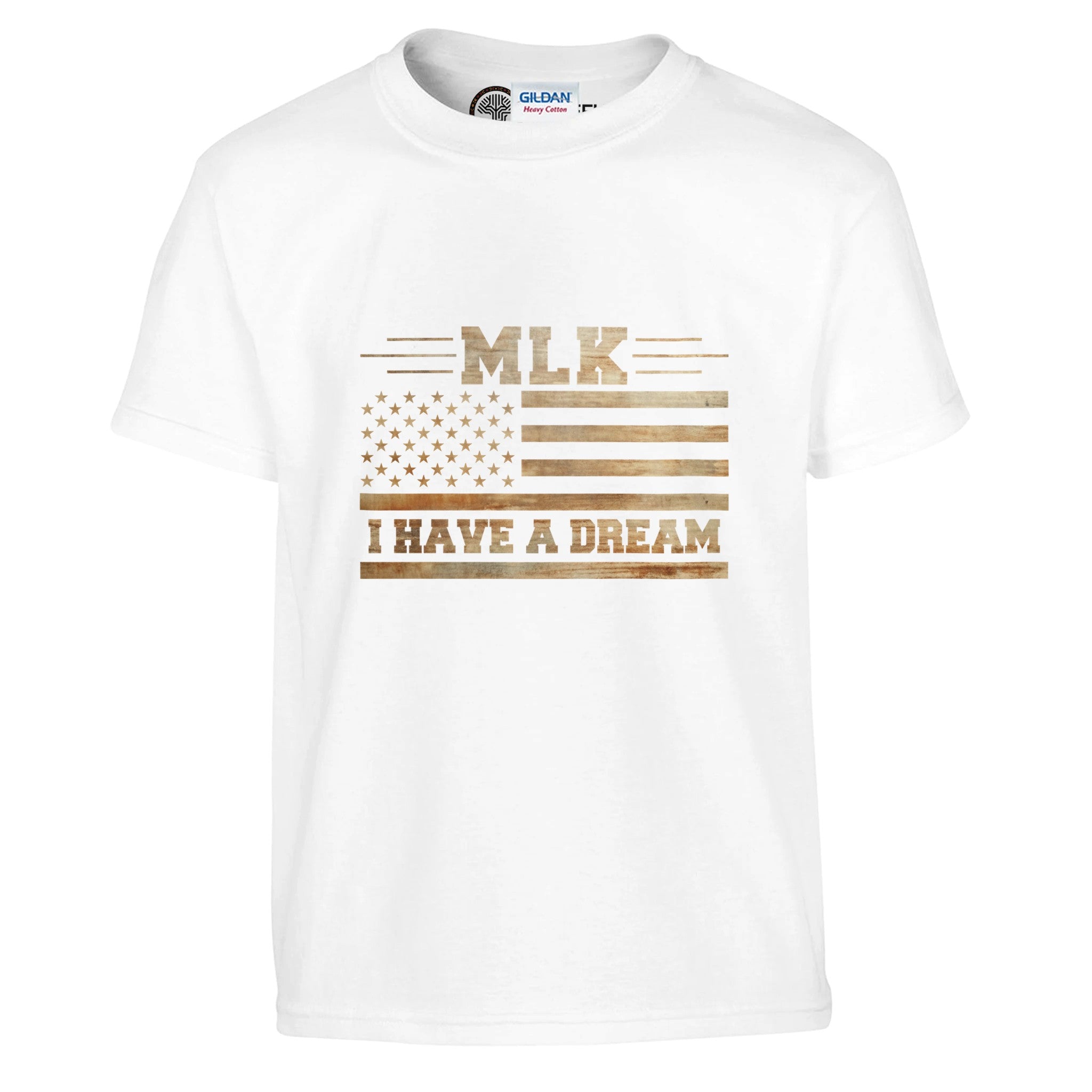MLK Dream & Freedom | Black History Icon T-shirt For Kids - Prideful Roots