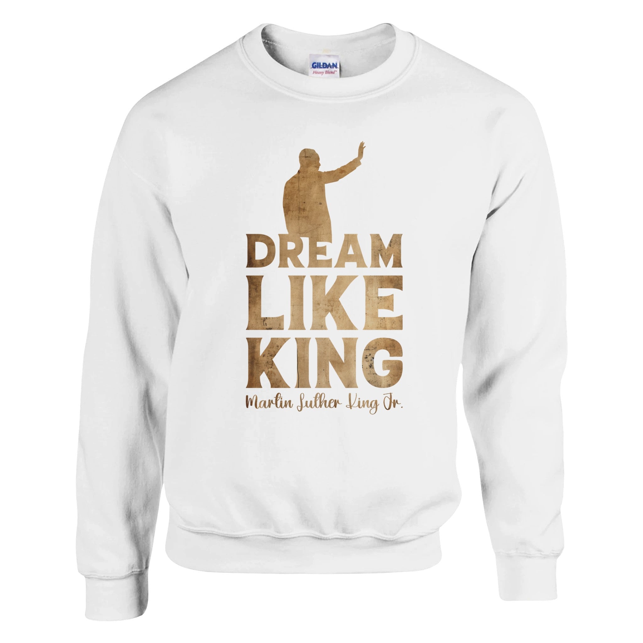 Dream Like King MLKâs Vision | Black History Icon Sweatshirt For Men & Women - Prideful Roots