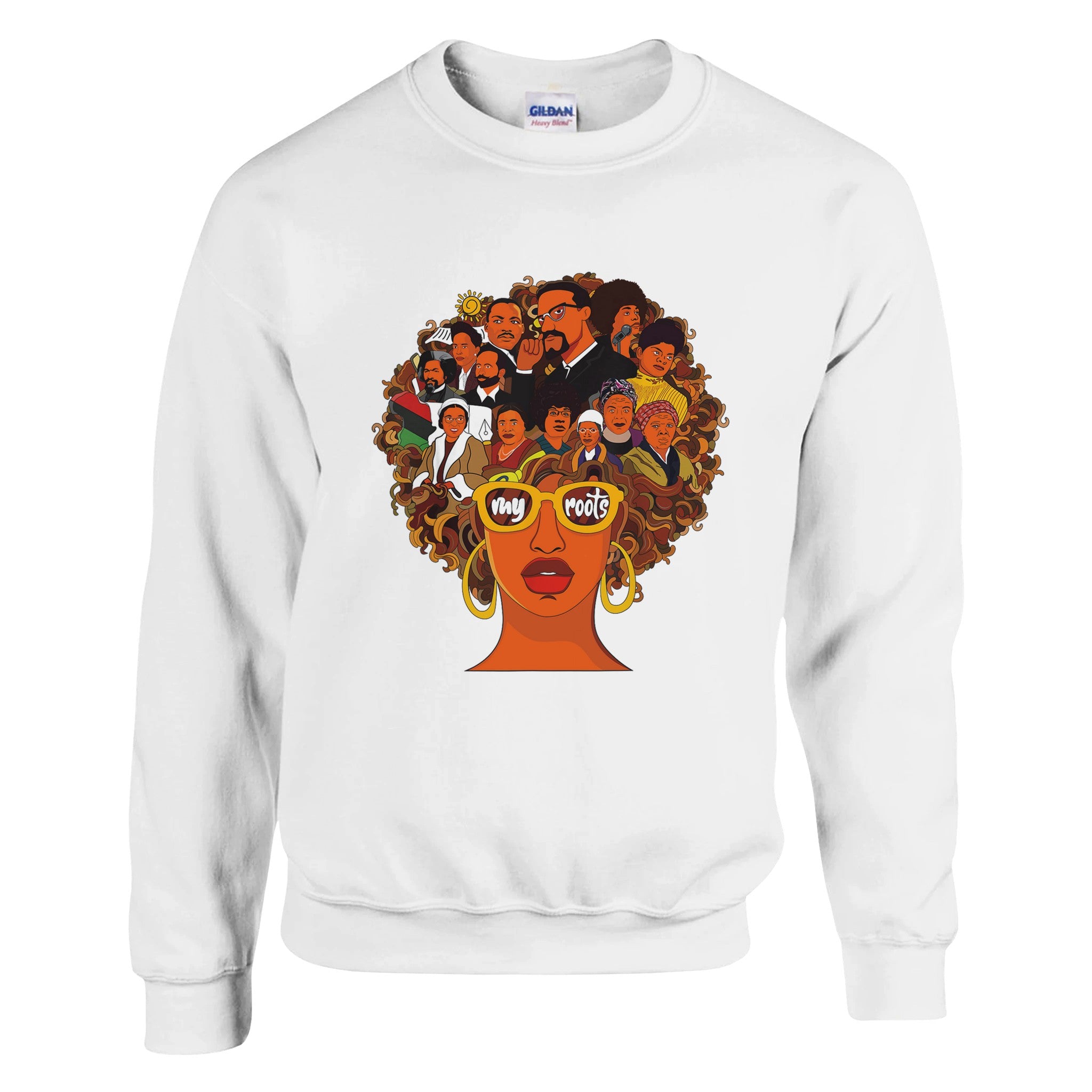 My Roots | Black History Icons Sweatshirt For Men & Women - Prideful Roots