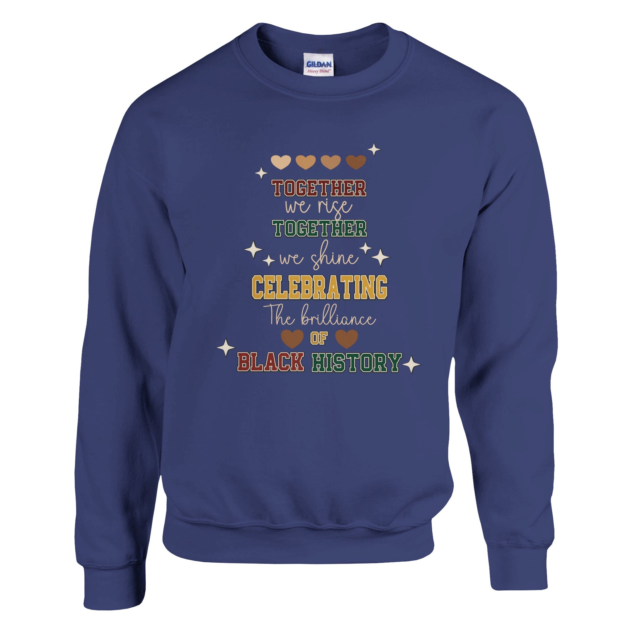 Together We Rise, Celebrating Black History Sweatshirt For Men & Women - Prideful Roots
