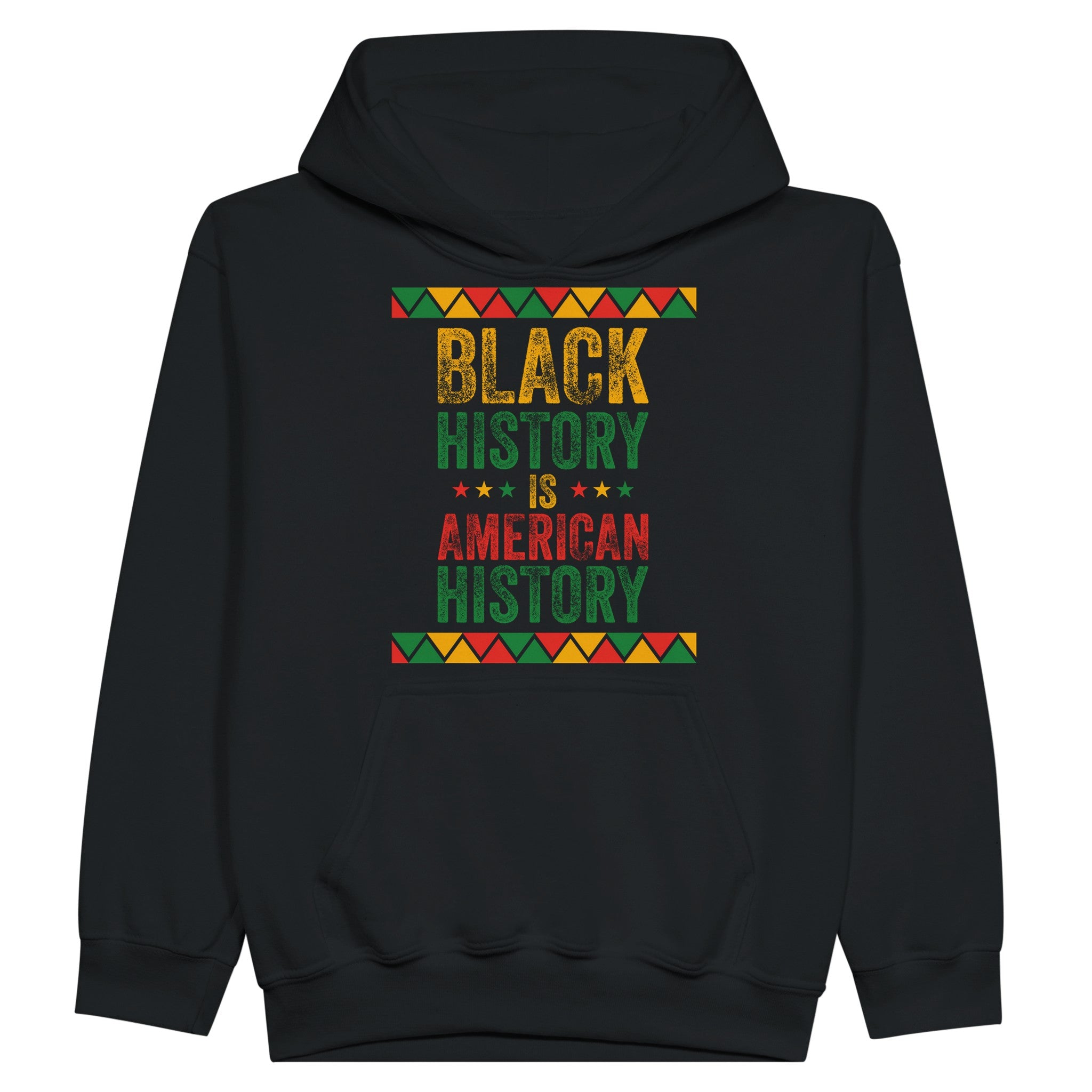 Black History Is American History Hoodie For Kids - Prideful Roots