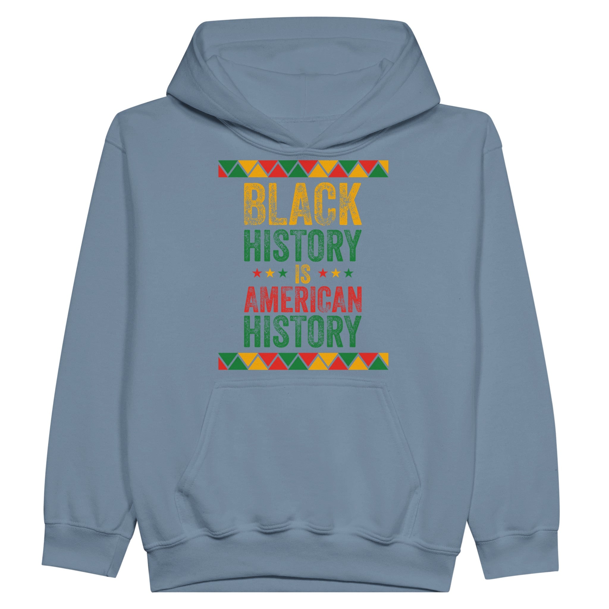 Black History Is American History Hoodie For Kids - Prideful Roots