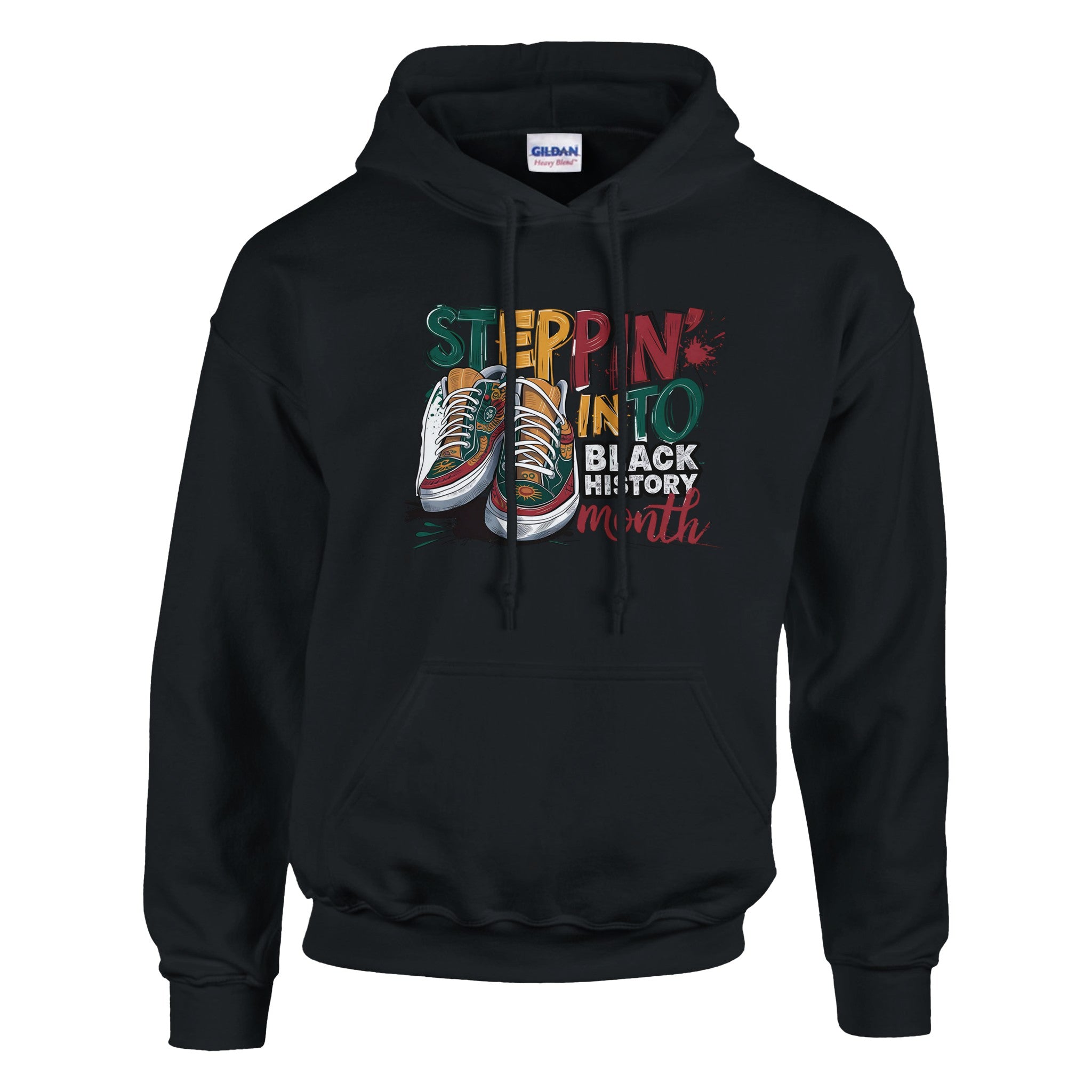 Stepping Into Black History Month Hoodie For Men & Women - Prideful Roots