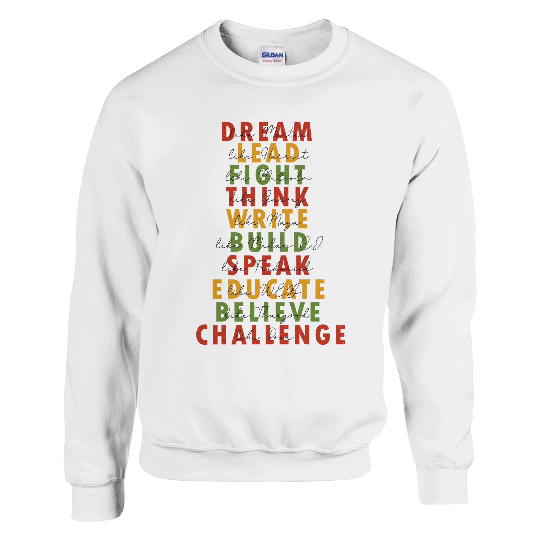 Great African American Leaders Black History Month Sweatshirt For Men & Women - Prideful Roots