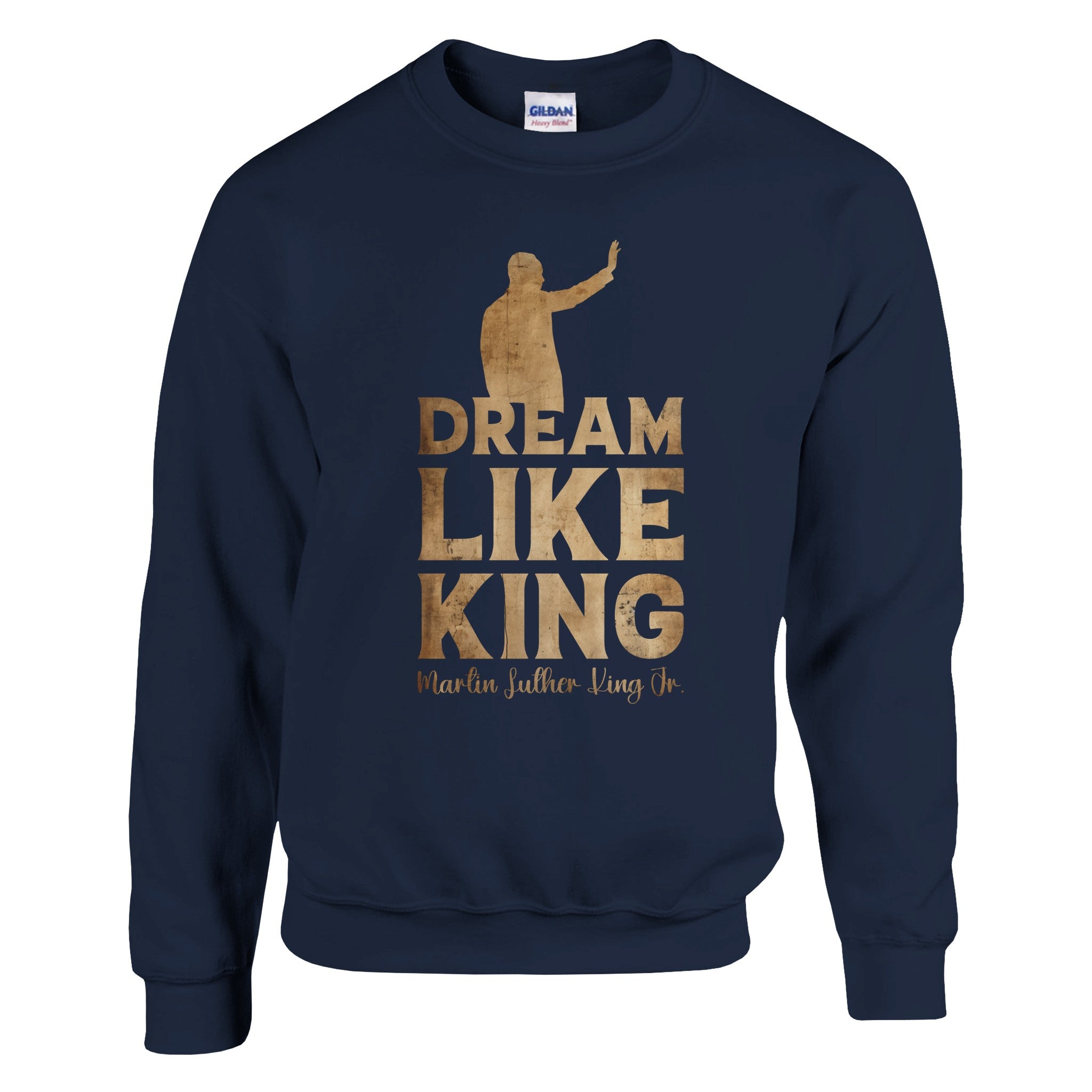 Dream Like King MLKâs Vision | Black History Icon Sweatshirt For Men & Women - Prideful Roots