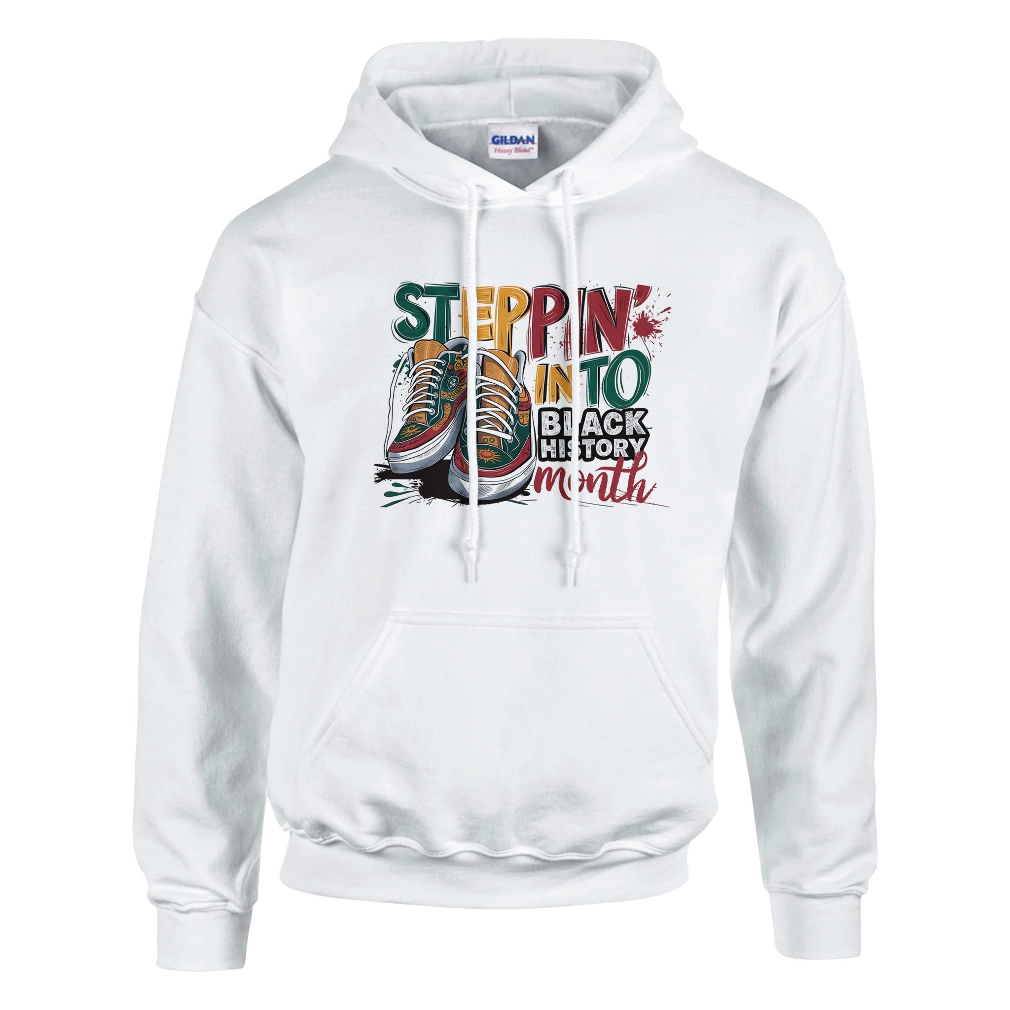 Stepping Into Black History Month Hoodie For Men & Women - Prideful Roots