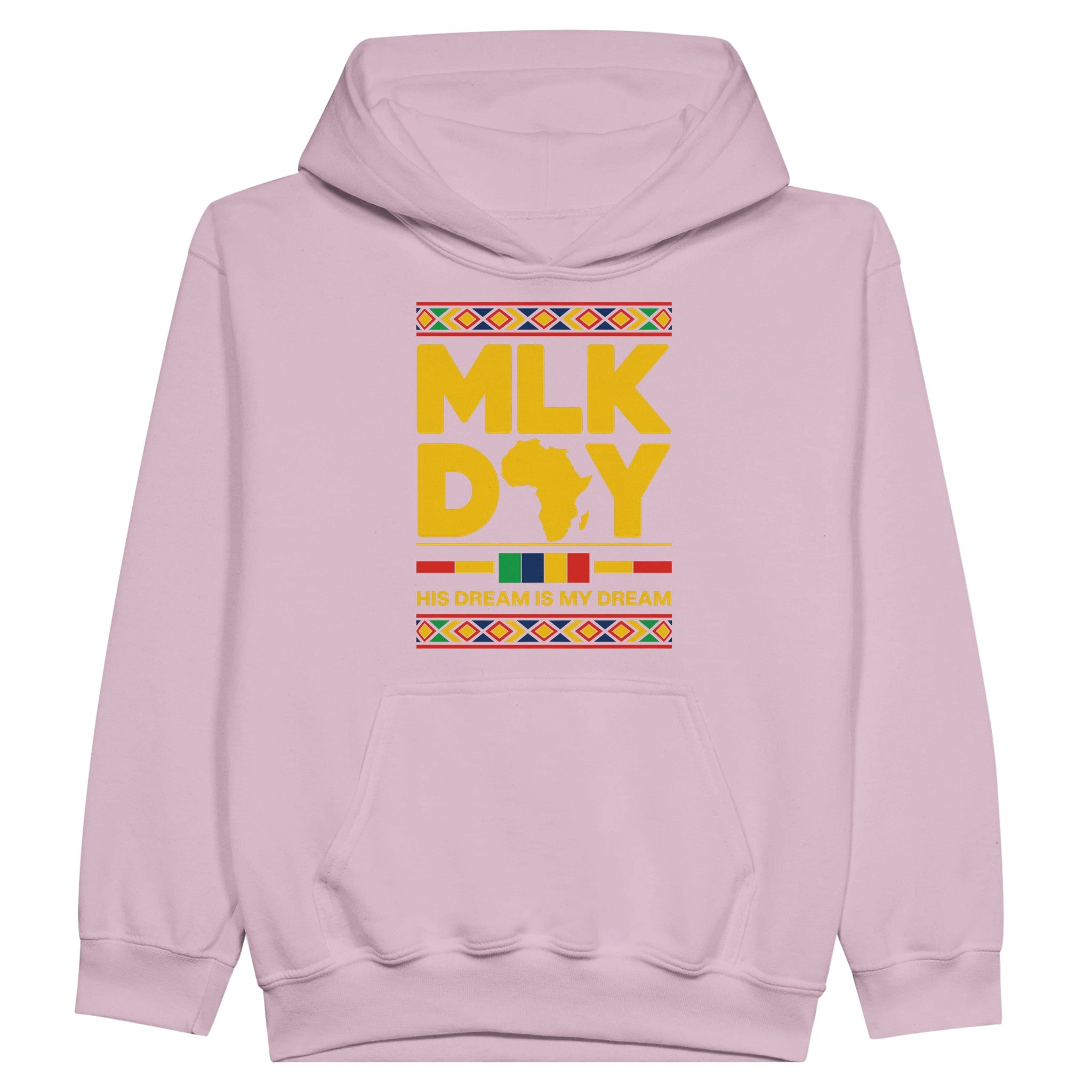 MLK Day: His Dream, Our Legacy Hoodie For Kids - Prideful Roots