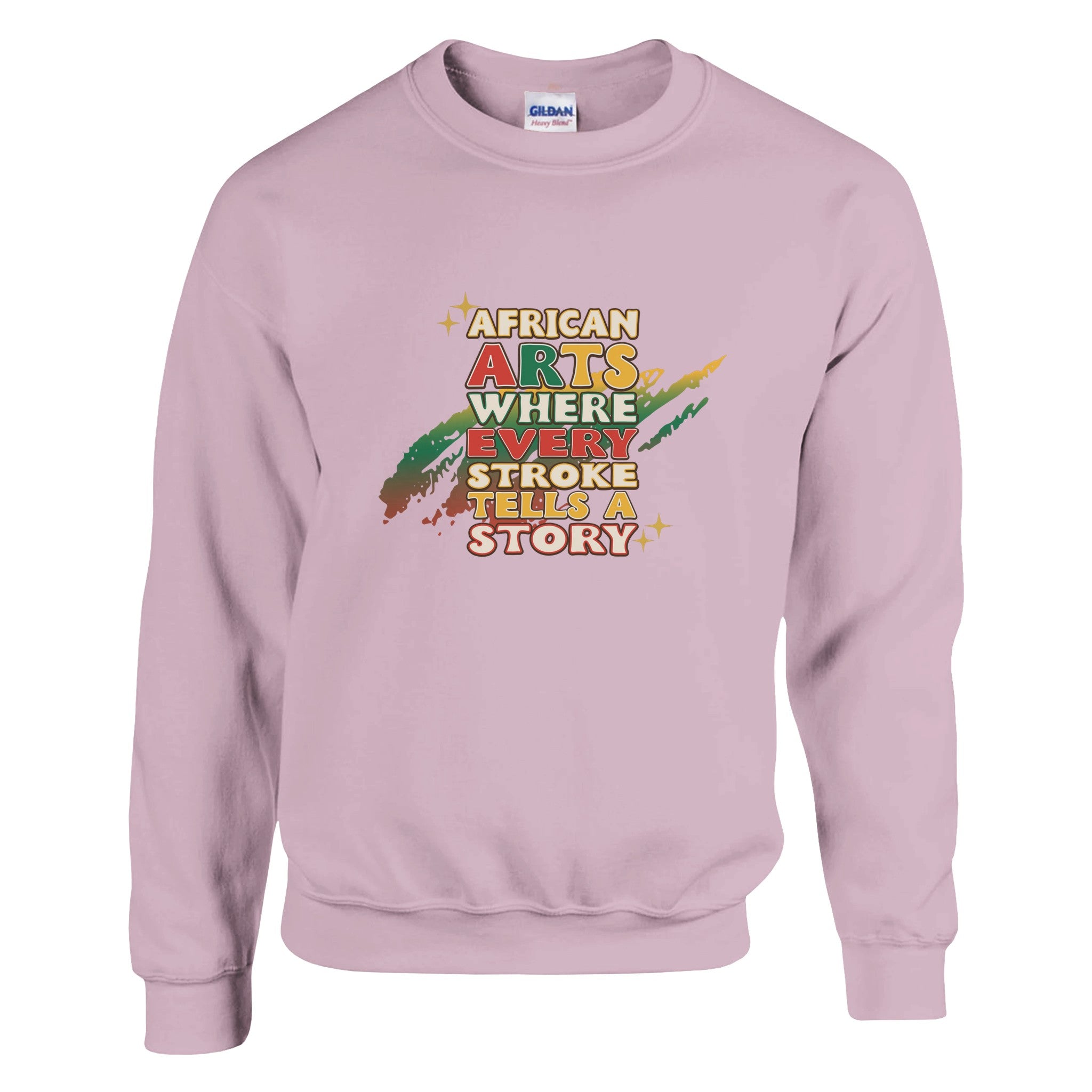 African Arts: Where Every Stroke Tells a Story Sweatshirt For Men & Women - Prideful Roots