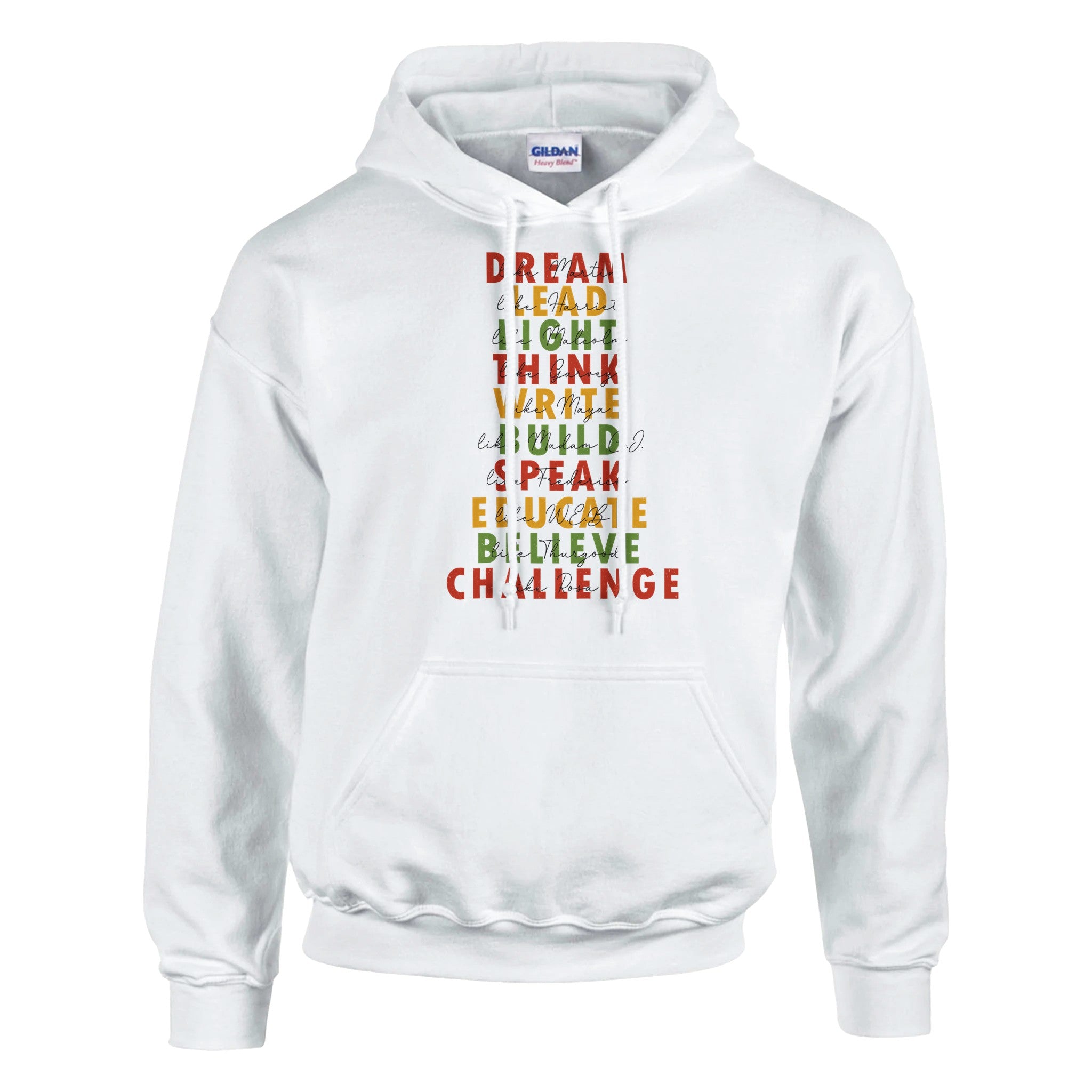 Great African American Leaders Black History Month Hoodie For Men & Women - Prideful Roots