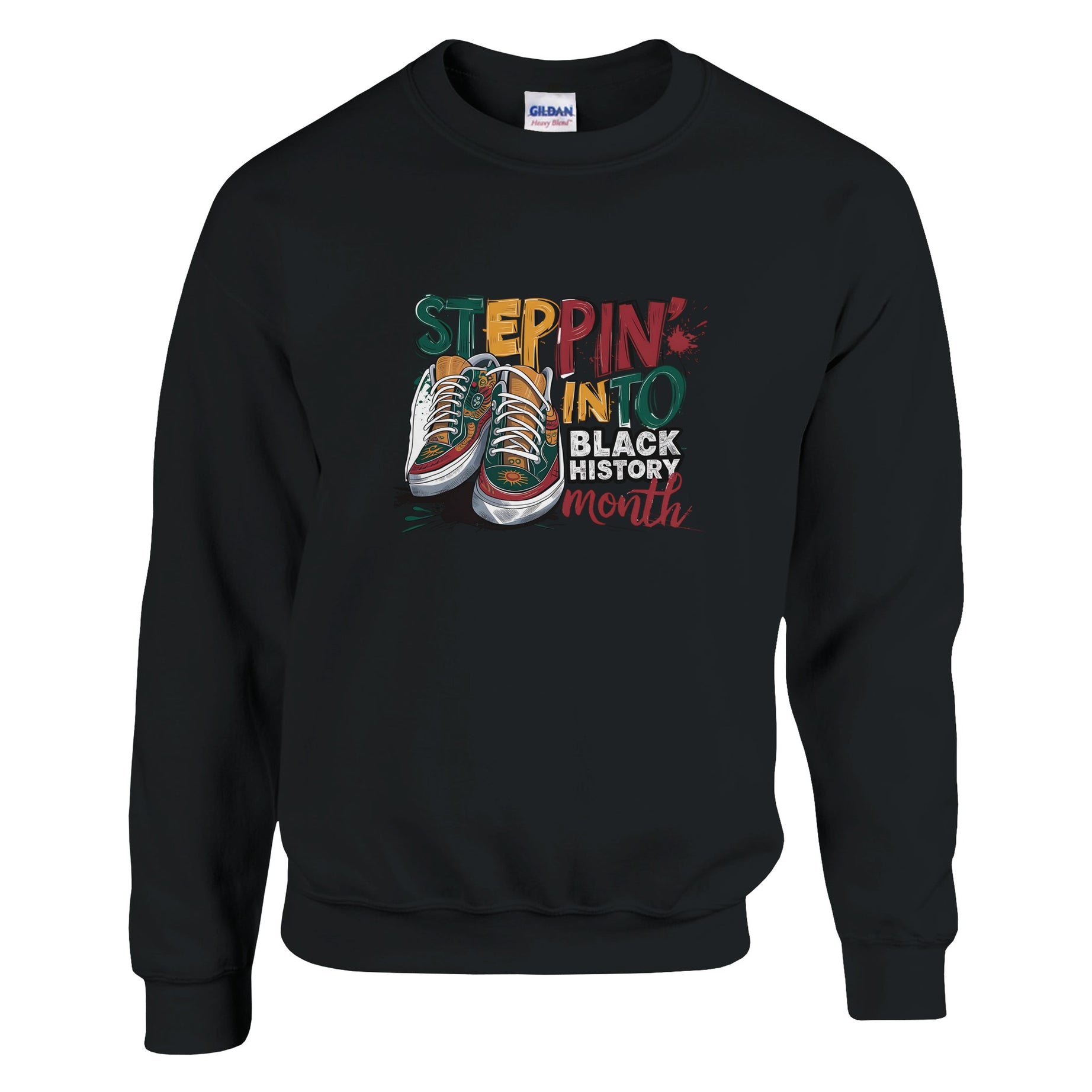 Stepping Into Black History Month Sweatshirt For Men & Women - Prideful Roots