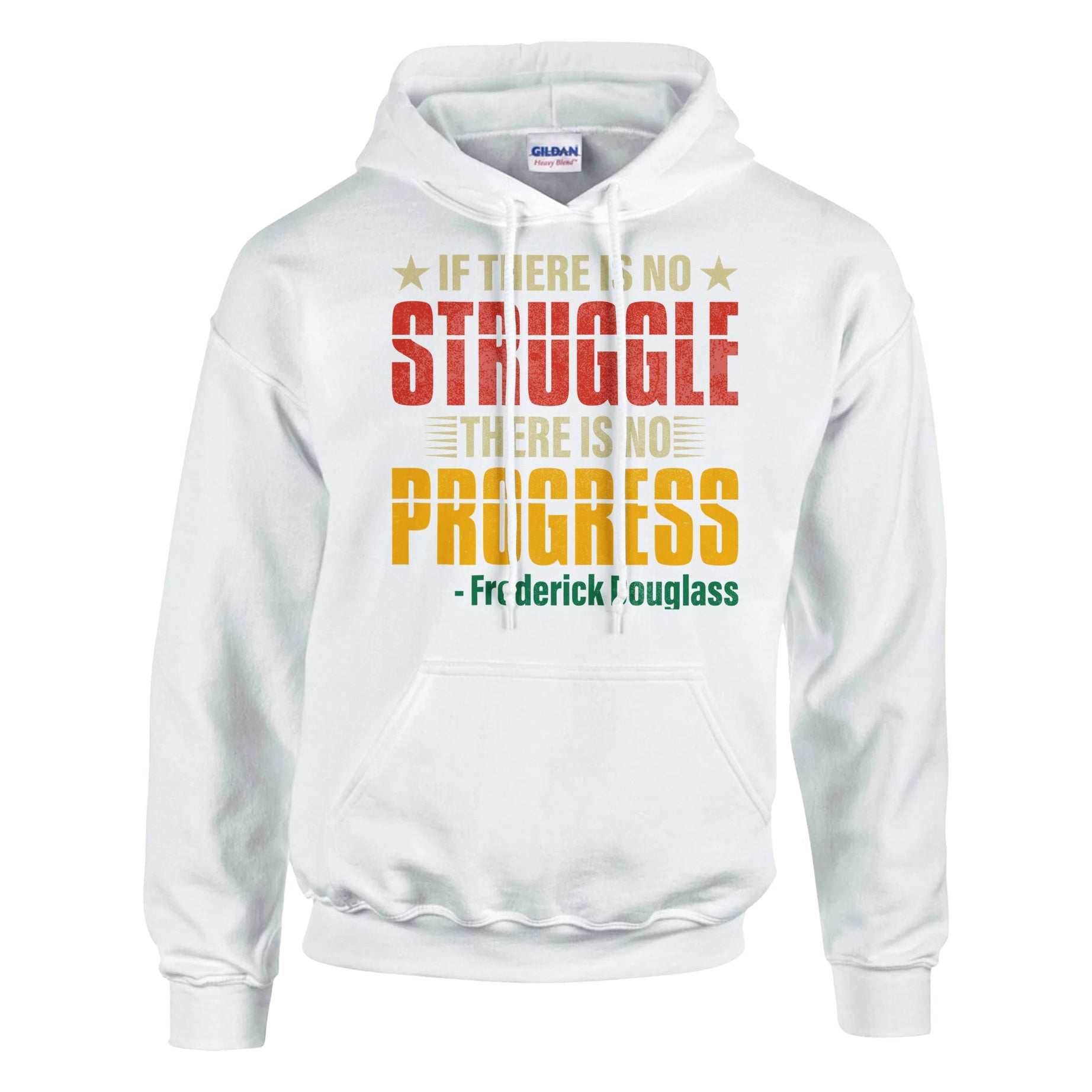 No Struggle No Progress Frederick Douglass Hoodie For Men & Women - Prideful Roots