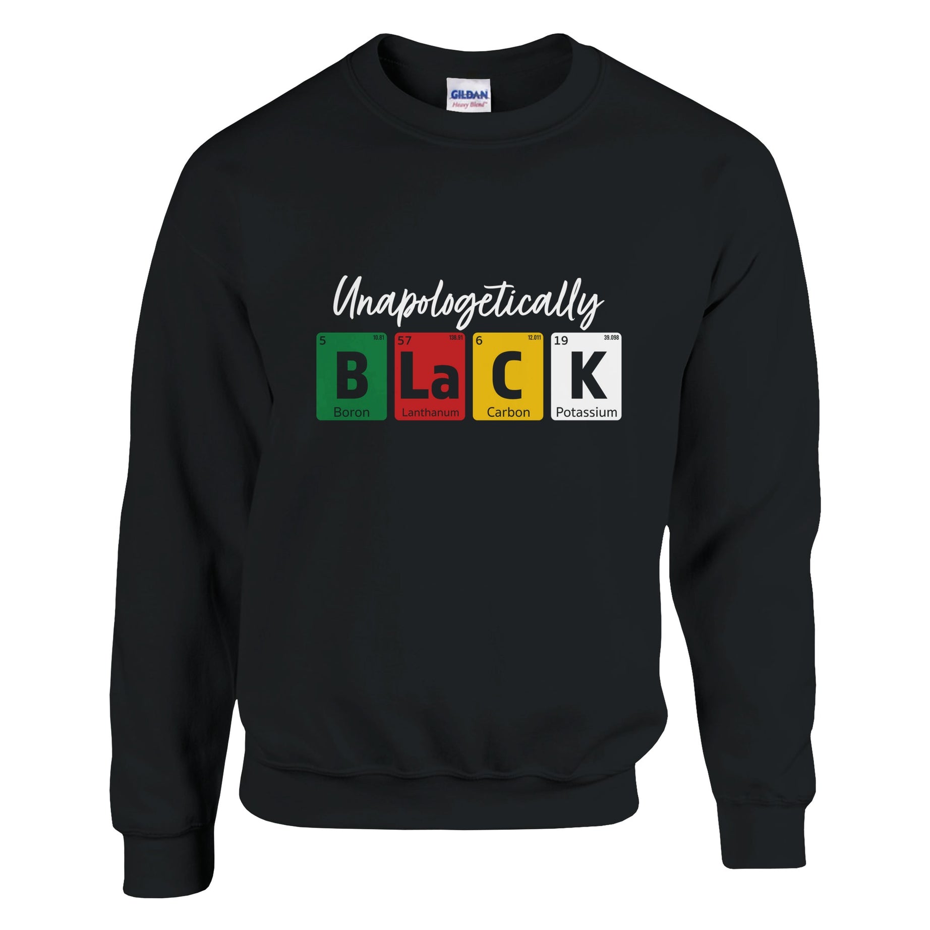 Unapologetically Black Prime Elements Sweatshirt For Men & Women - Prideful Roots