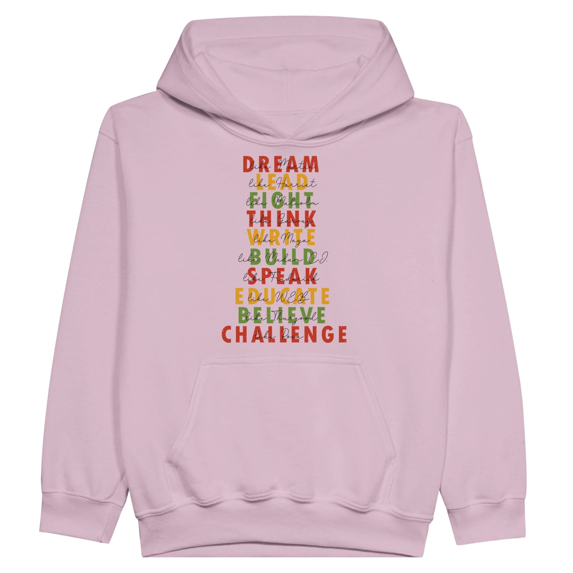 Great African American Leaders Black History Month Hoodie For Kids - Prideful Roots