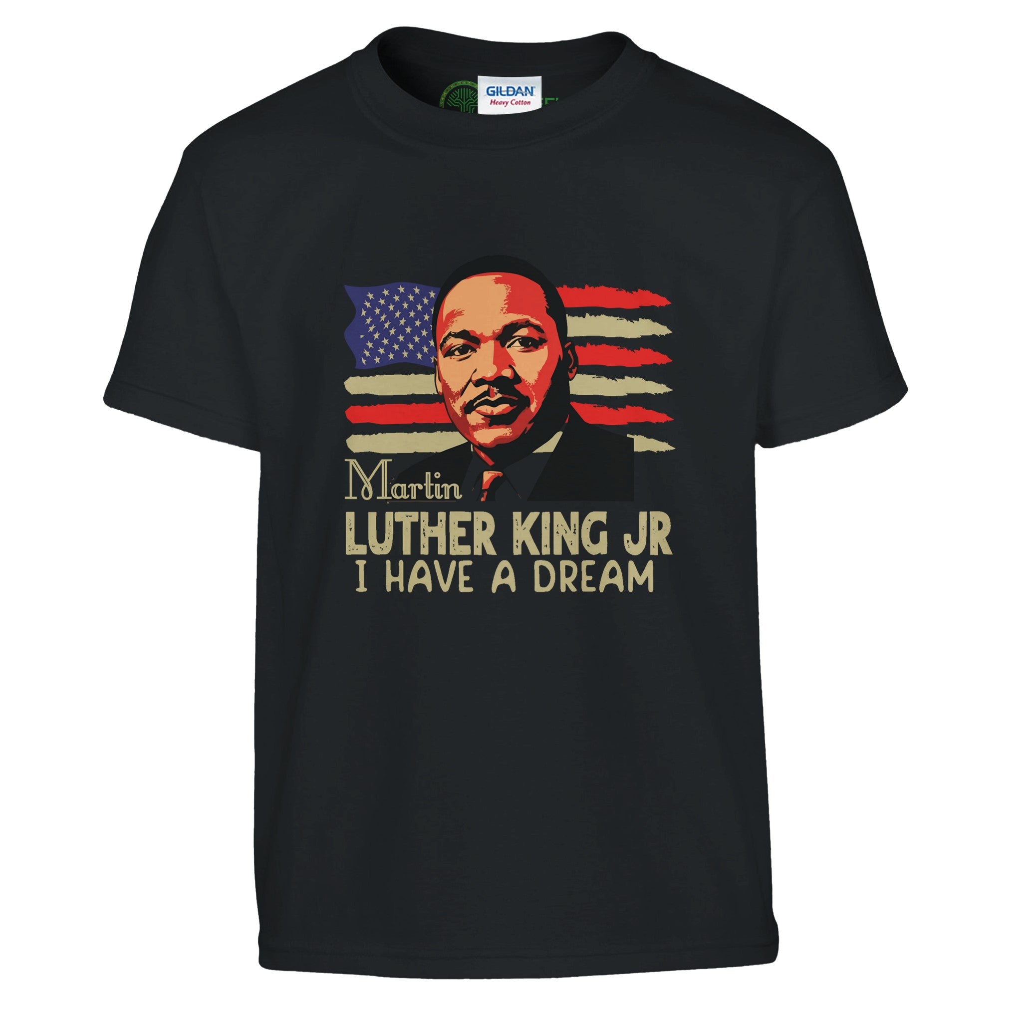 I Have a Dream Martin Luther King Jr. | Black History Icon T-shirt For Kids - Prideful Roots