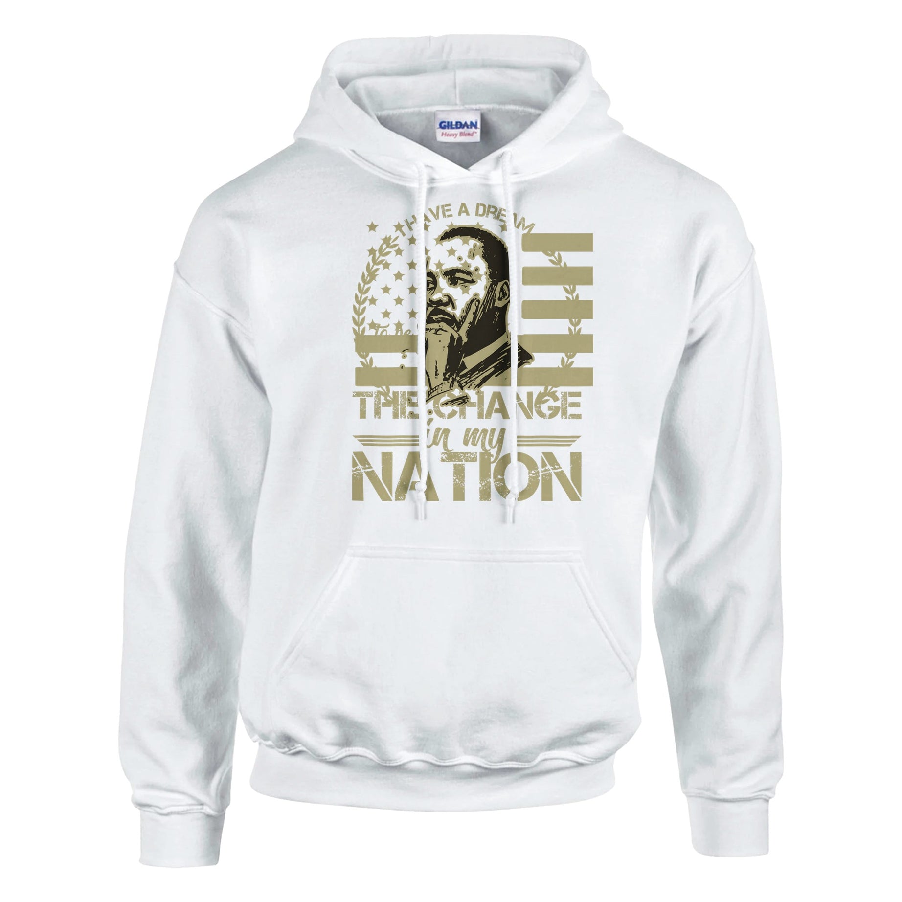 Be the Change Martin Luther King Jr. Hoodie For Men & Women - Prideful Roots