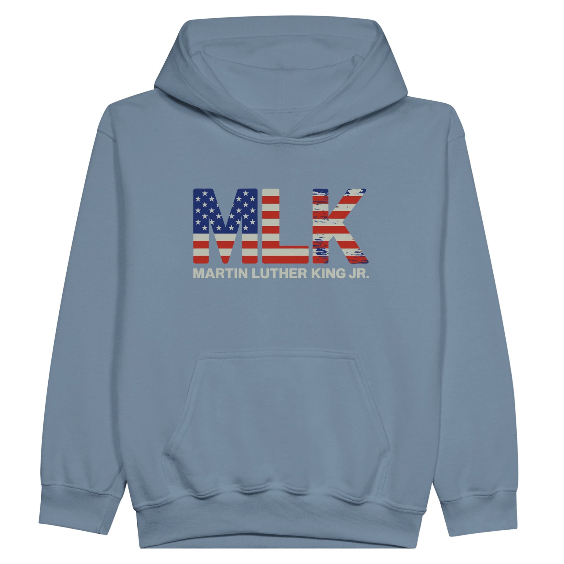 MLK: A Patriotic Tribute to a Dream Hoodie For Kids - Prideful Roots