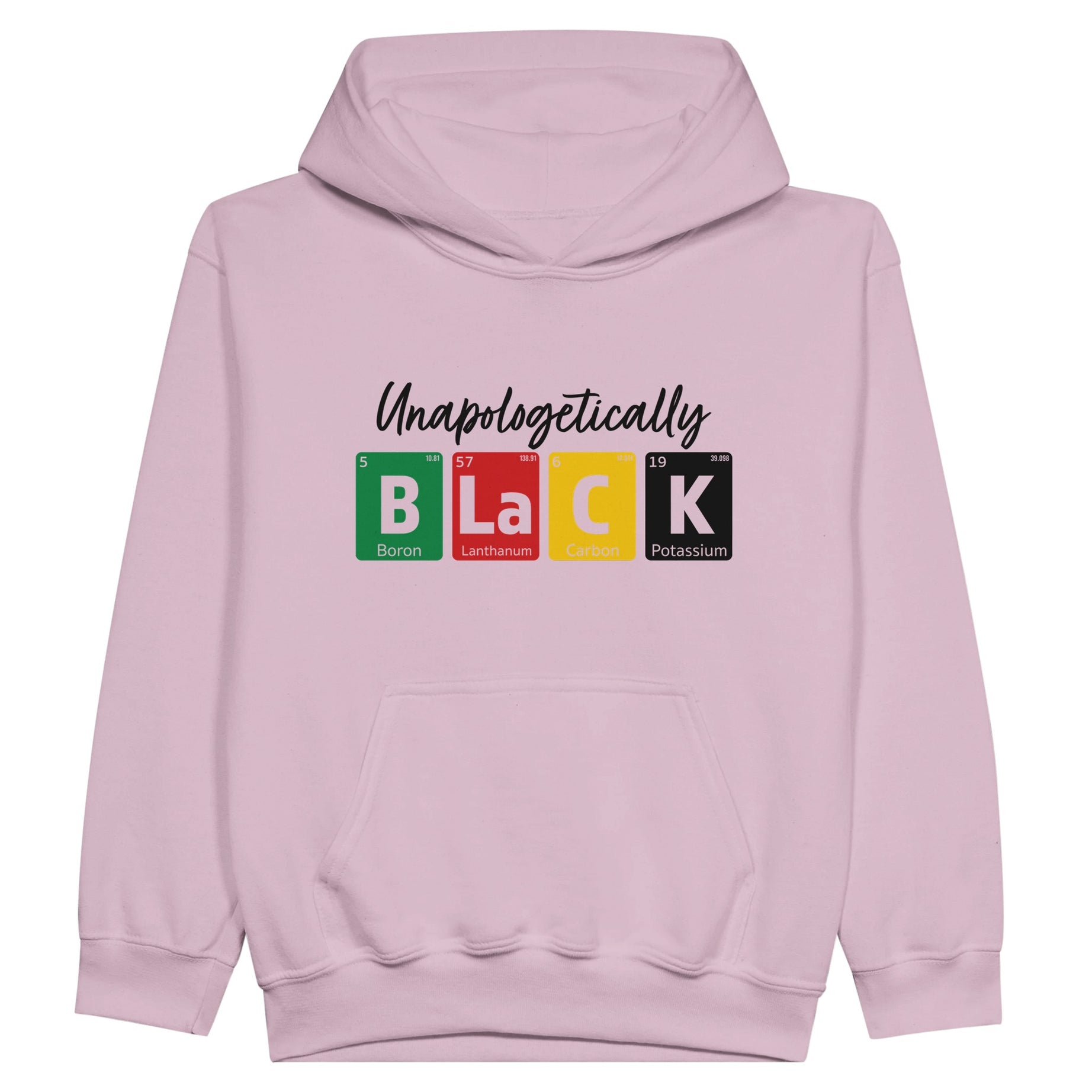 Unapologetically Black Prime Elements Hoodie For Kids - Prideful Roots