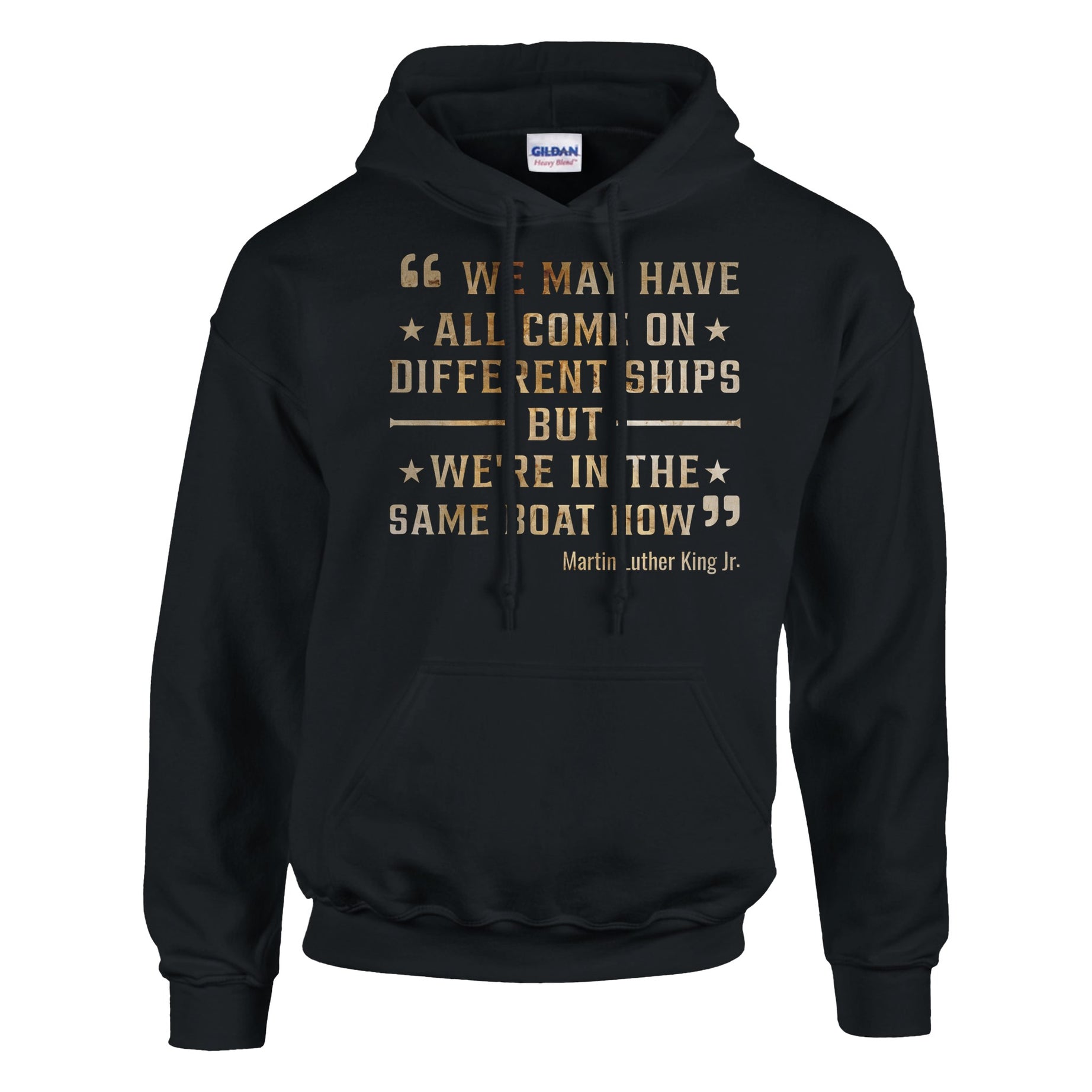 United We Sail: MLK's Message Hoodie For Men & Women - Prideful Roots