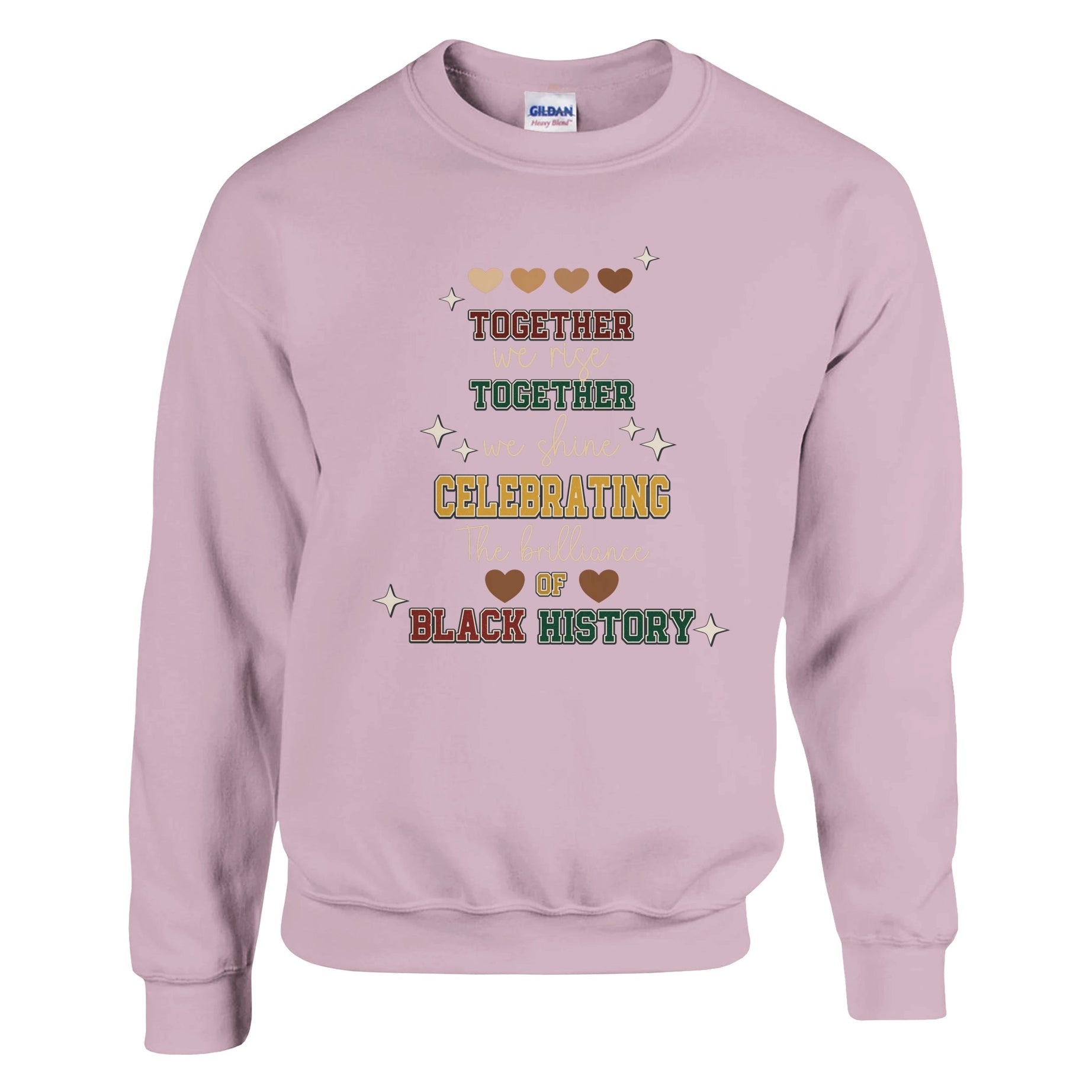 Together We Rise, Celebrating Black History Sweatshirt For Men & Women - Prideful Roots