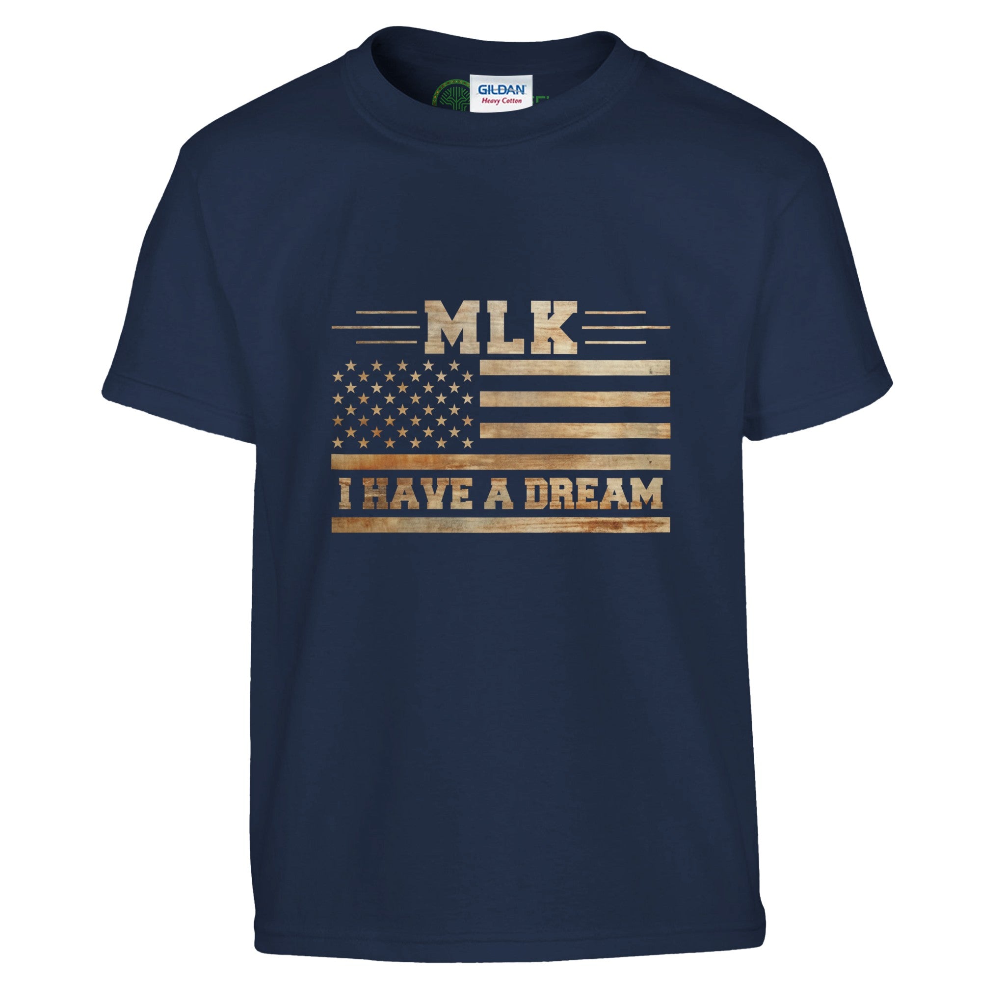 MLK Dream & Freedom | Black History Icon T-shirt For Kids - Prideful Roots