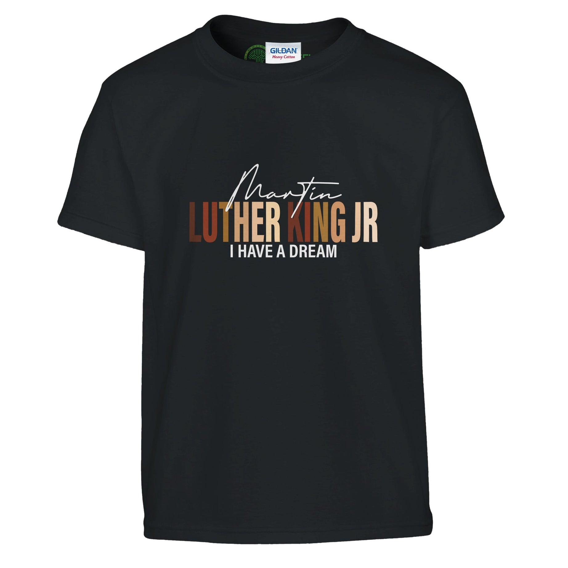 Melanin Shades Martin Luther King Jr. Design T-shirt For Kids - Prideful Roots