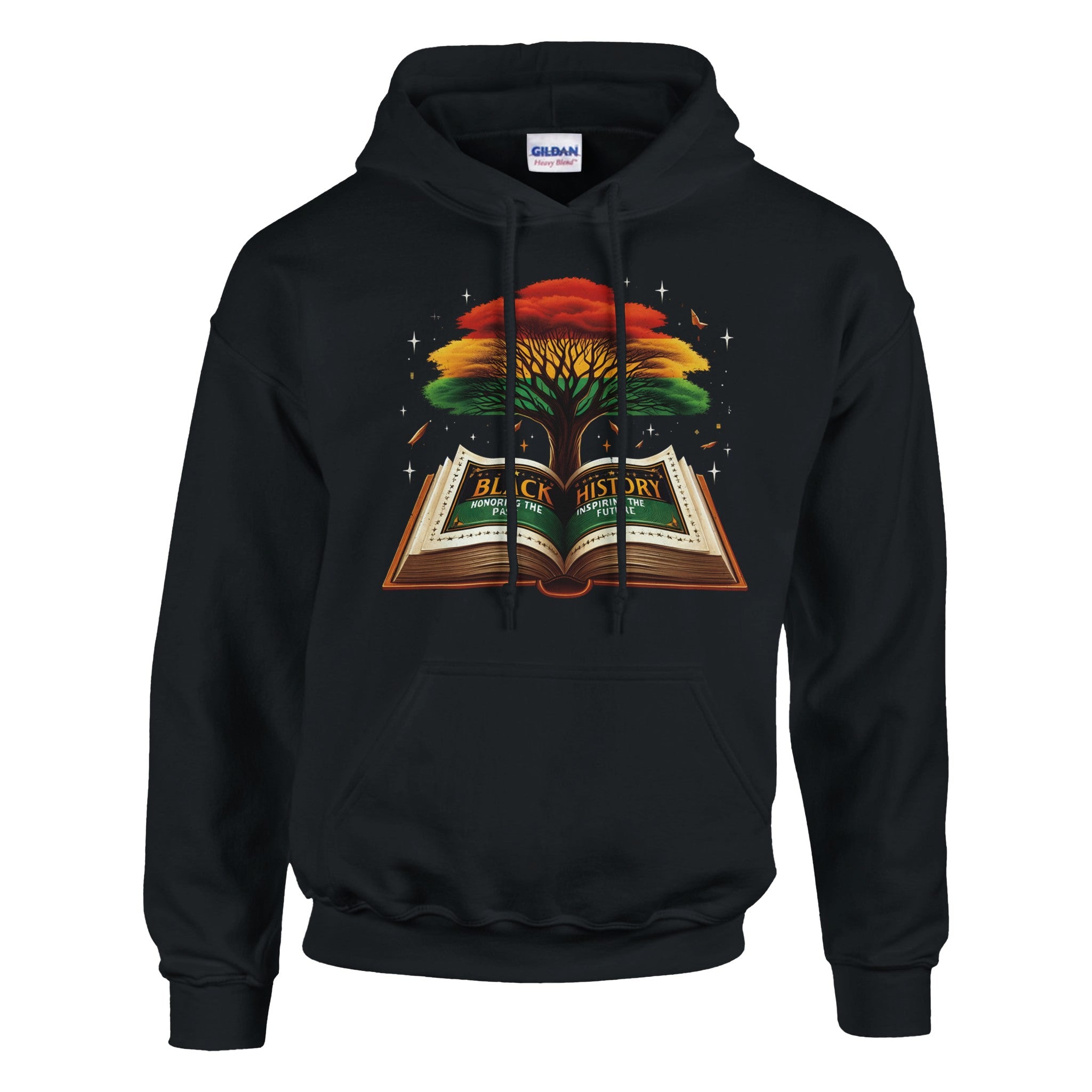 Black History Book & Tree Hoodie For Men & Women - Prideful Roots