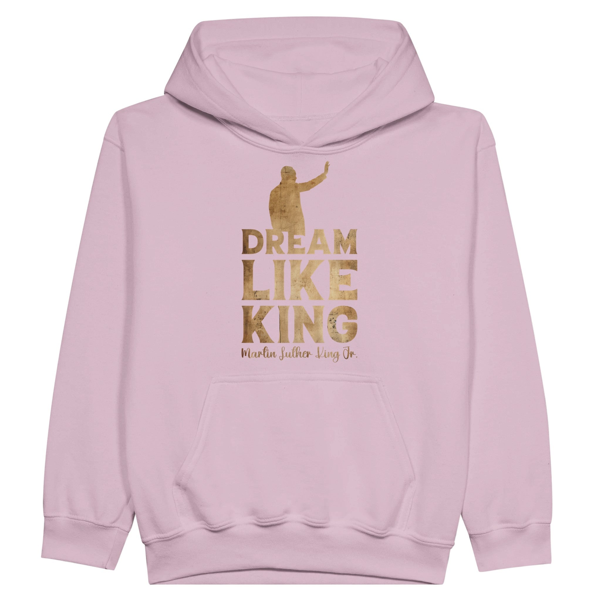 Dream Like King MLK’s Vision | Black History Icon Hoodie For Kids - Prideful Roots