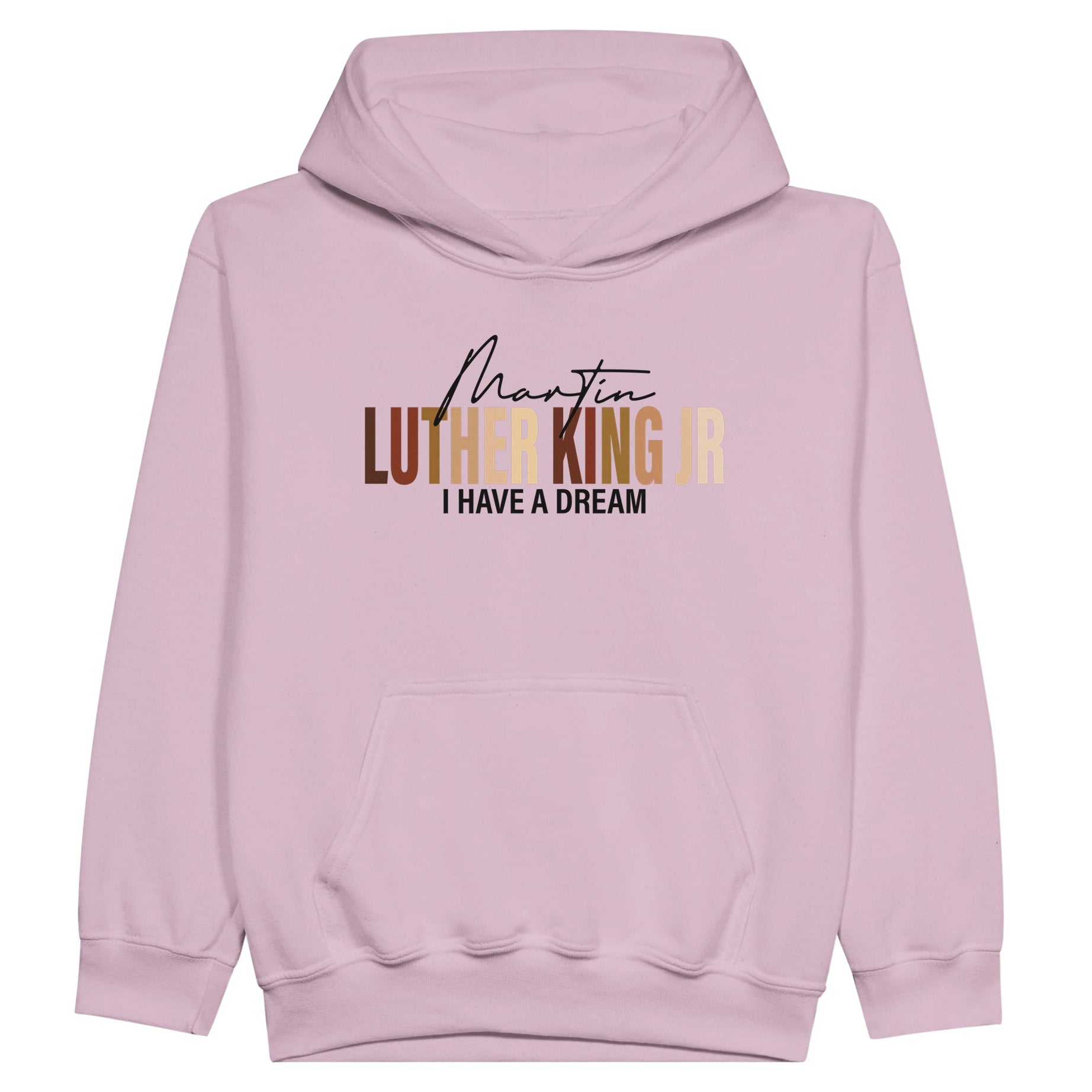 Melanin Shades Martin Luther King Jr. Design Hoodie For Kids - Prideful Roots