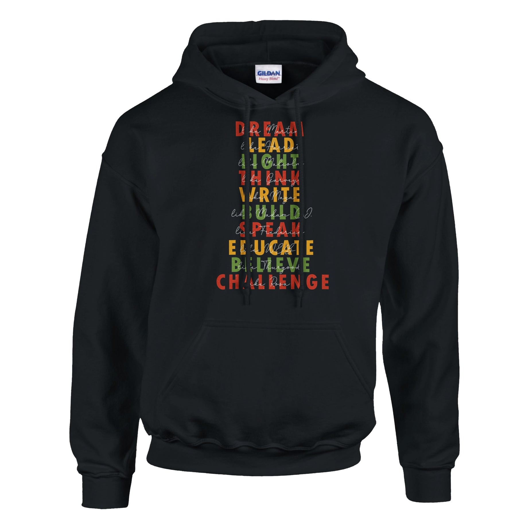 Great African American Leaders Black History Month Hoodie For Men & Women - Prideful Roots