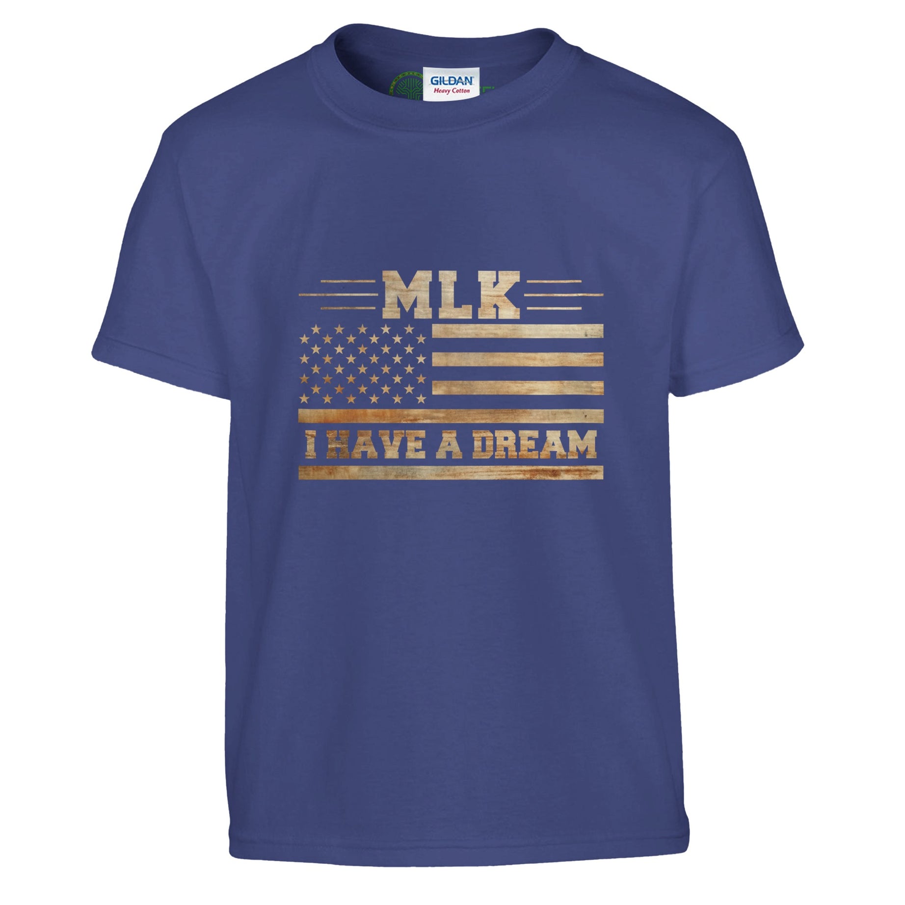 MLK Dream & Freedom | Black History Icon T-shirt For Kids - Prideful Roots