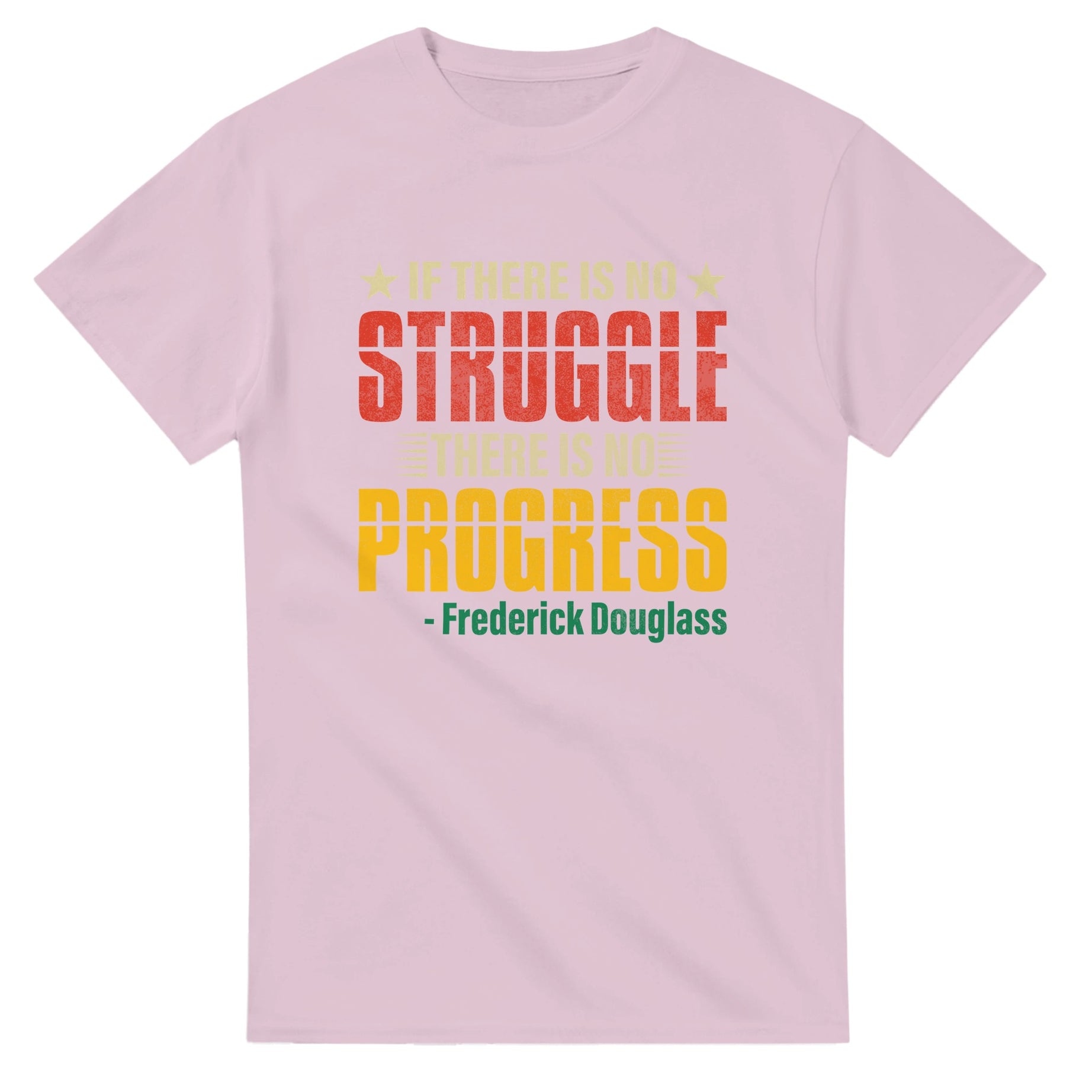 No Struggle No Progress Frederick Douglass T-shirt For Men & Women - Prideful Roots
