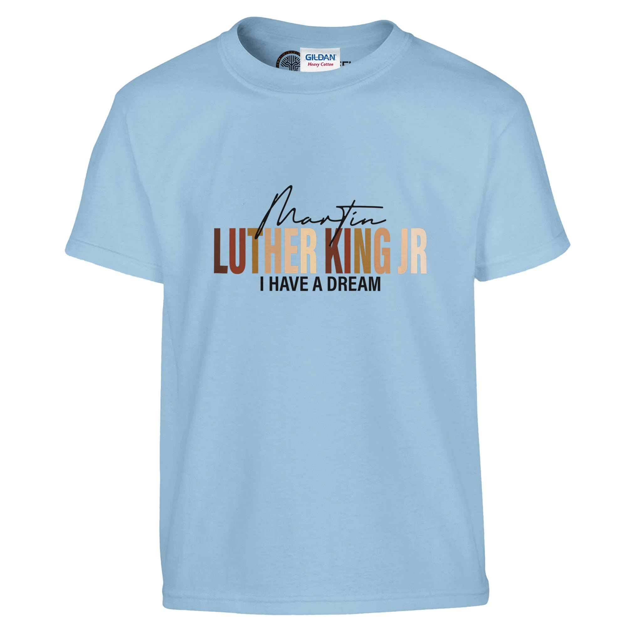 Melanin Shades Martin Luther King Jr. Design T-shirt For Kids - Prideful Roots