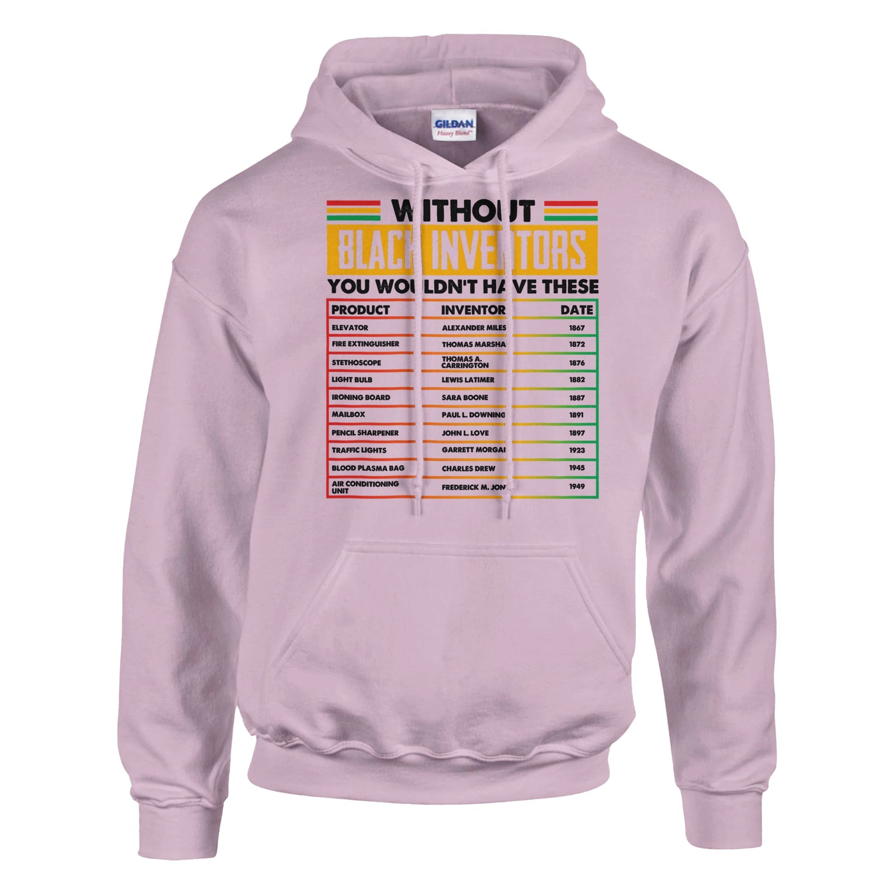 Without Black Inventors Hoodie For Men & Women - Prideful Roots