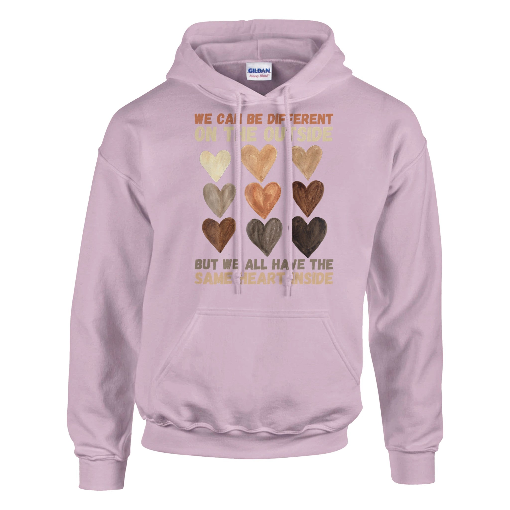 Different Outside, Same Heart Inside Hoodie For Men & Women - Prideful Roots