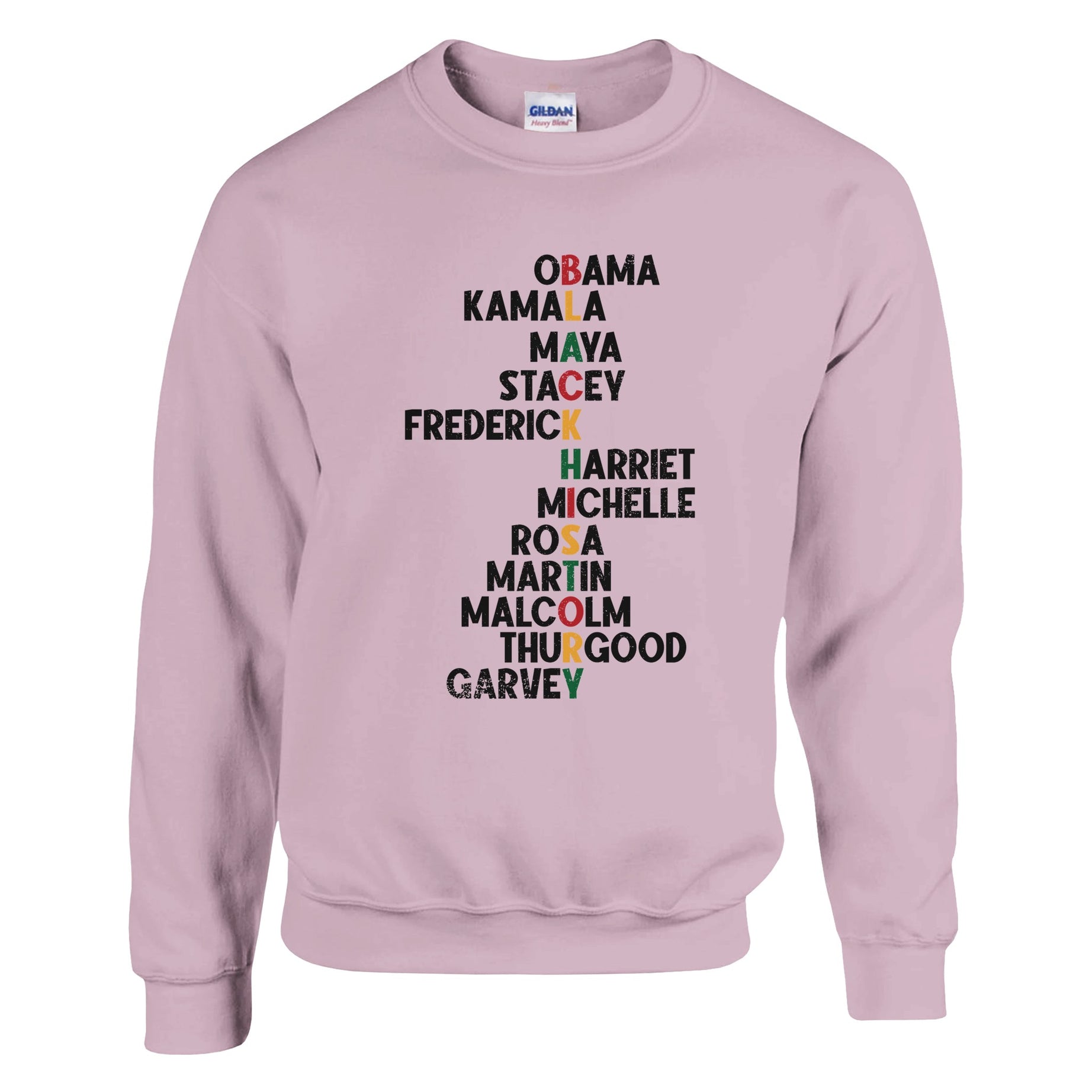 Black History Icons - Obama Kamala Maya Stacey Sweatshirt For Men & Women - Prideful Roots