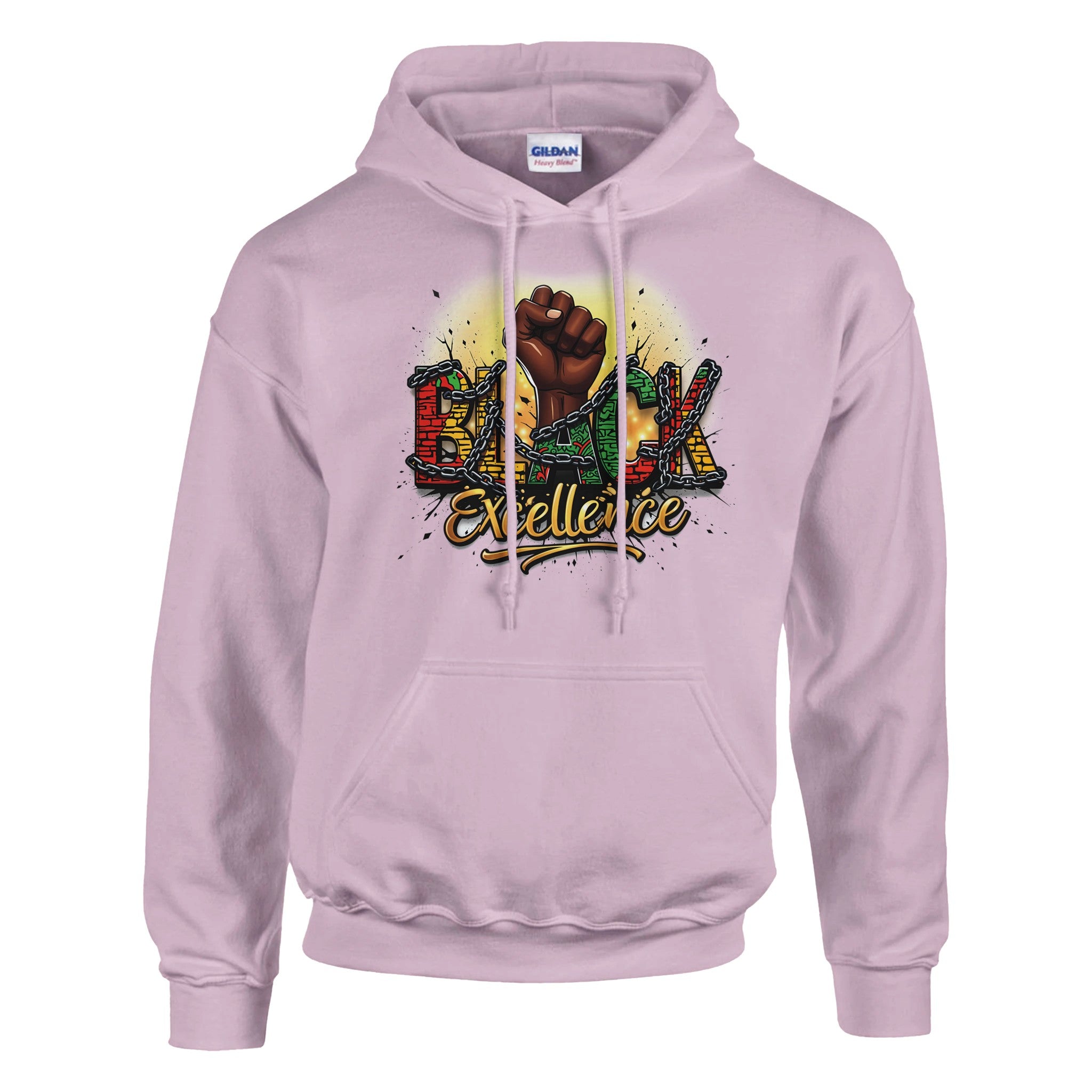 Black Excellence: Breaking Chains | Black History Month Hoodie For Men & Women - Prideful Roots