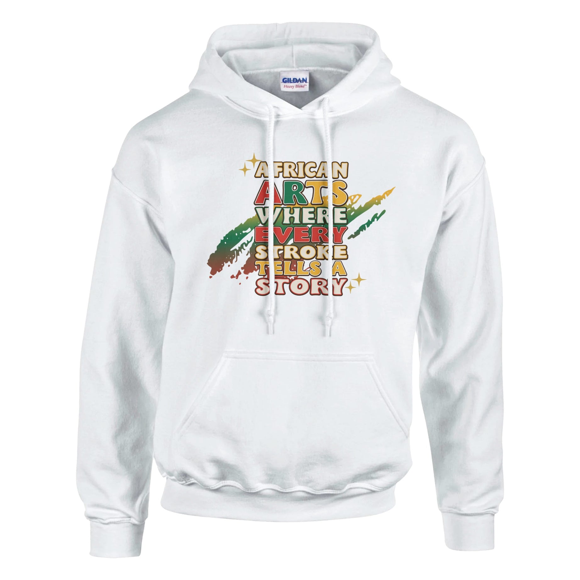 African Arts: Where Every Stroke Tells a Story Hoodie For Men & Women - Prideful Roots
