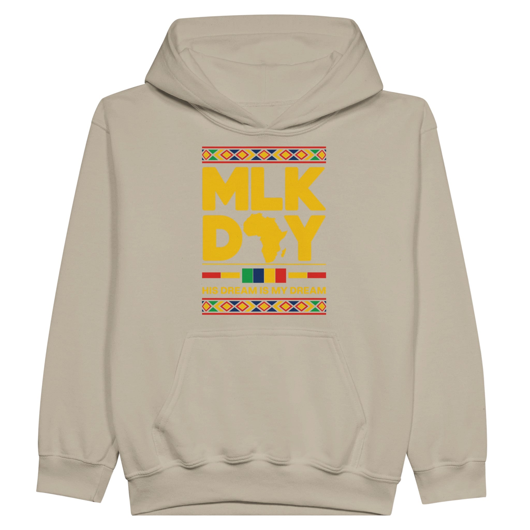 MLK Day: His Dream, Our Legacy Hoodie For Kids - Prideful Roots