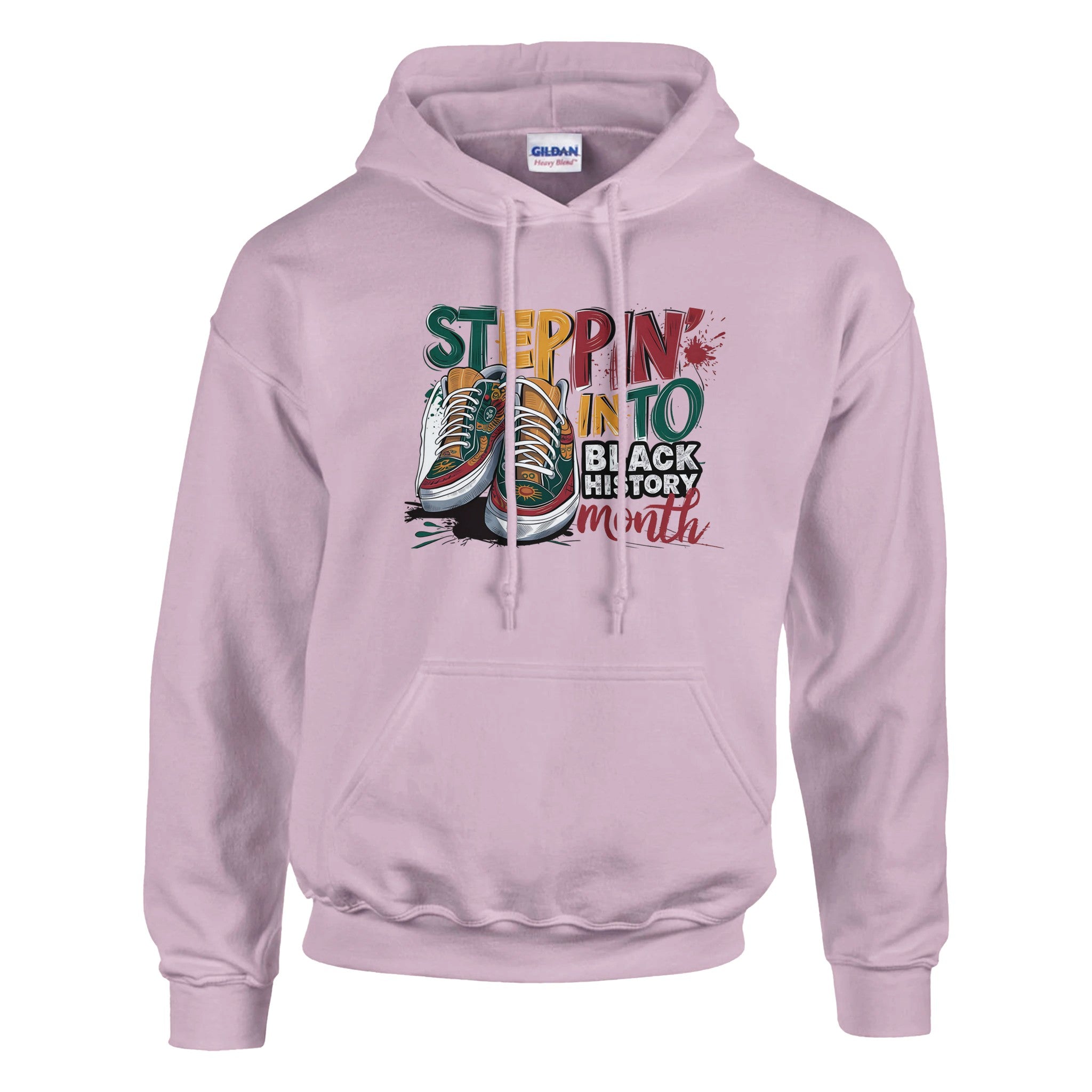 Stepping Into Black History Month Hoodie For Men & Women - Prideful Roots