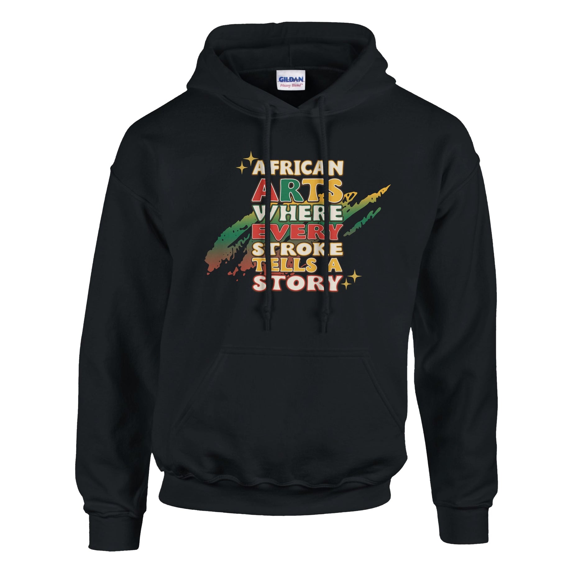 African Arts: Where Every Stroke Tells a Story Hoodie For Men & Women - Prideful Roots