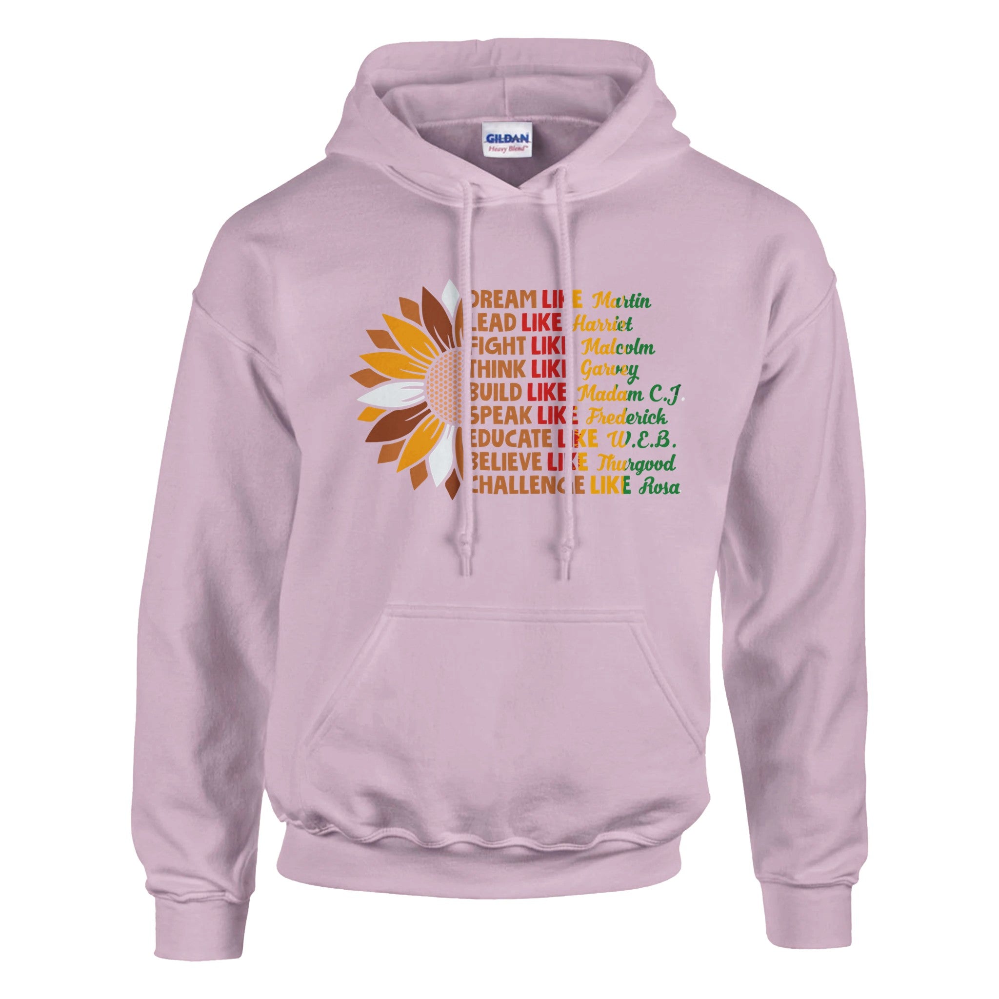 Black History Icons Sunflower Hoodie For Men & Women - Prideful Roots