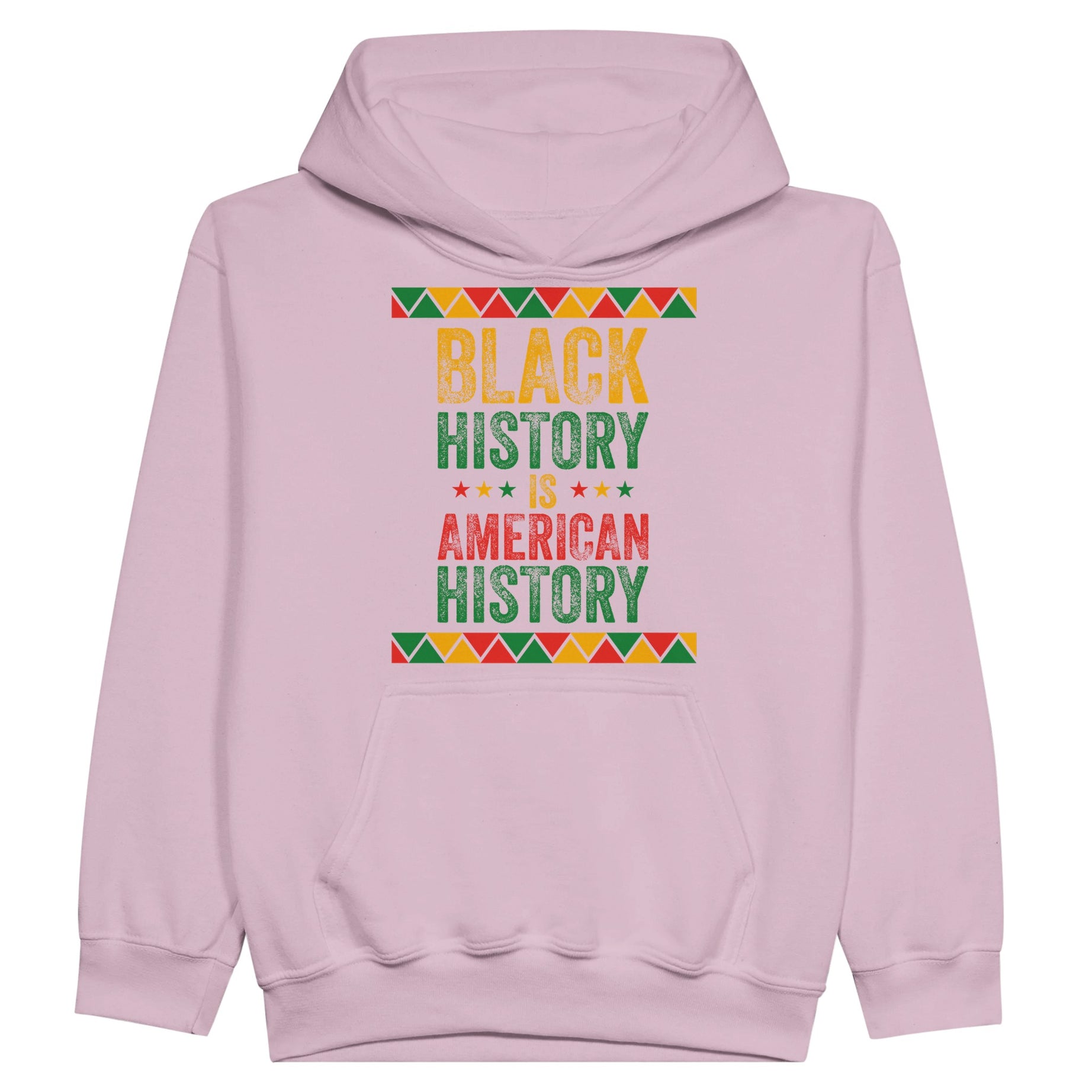 Black History Is American History Hoodie For Kids - Prideful Roots