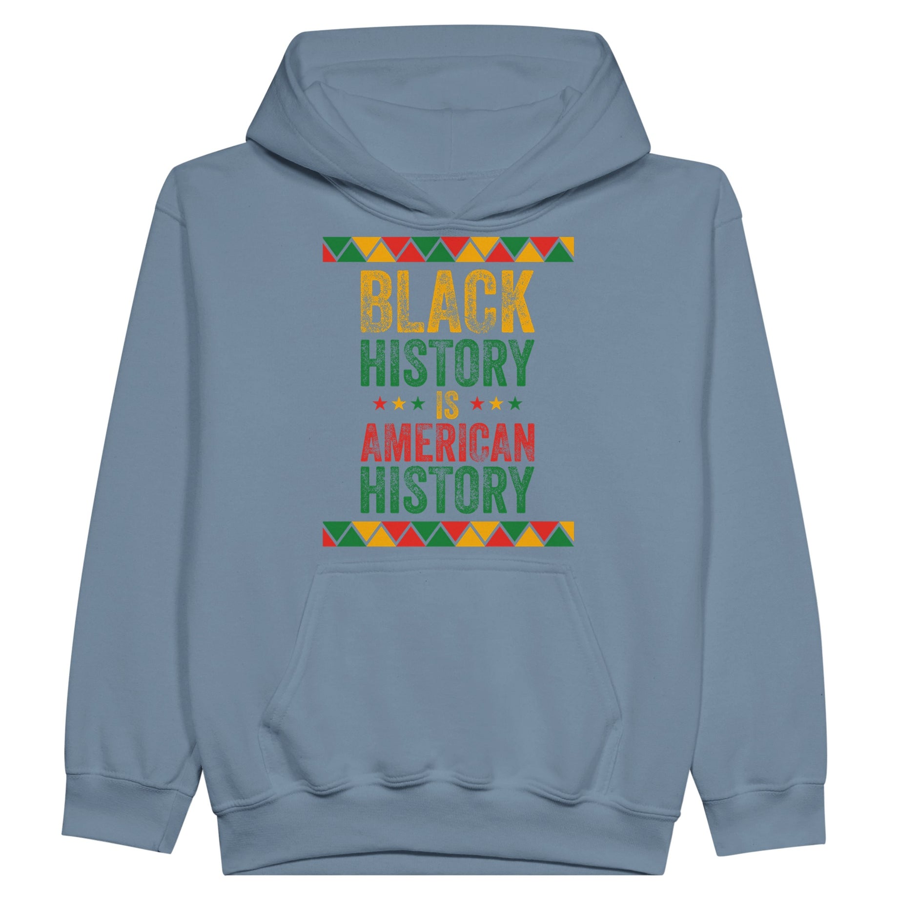 Black History Is American History Hoodie For Kids - Prideful Roots