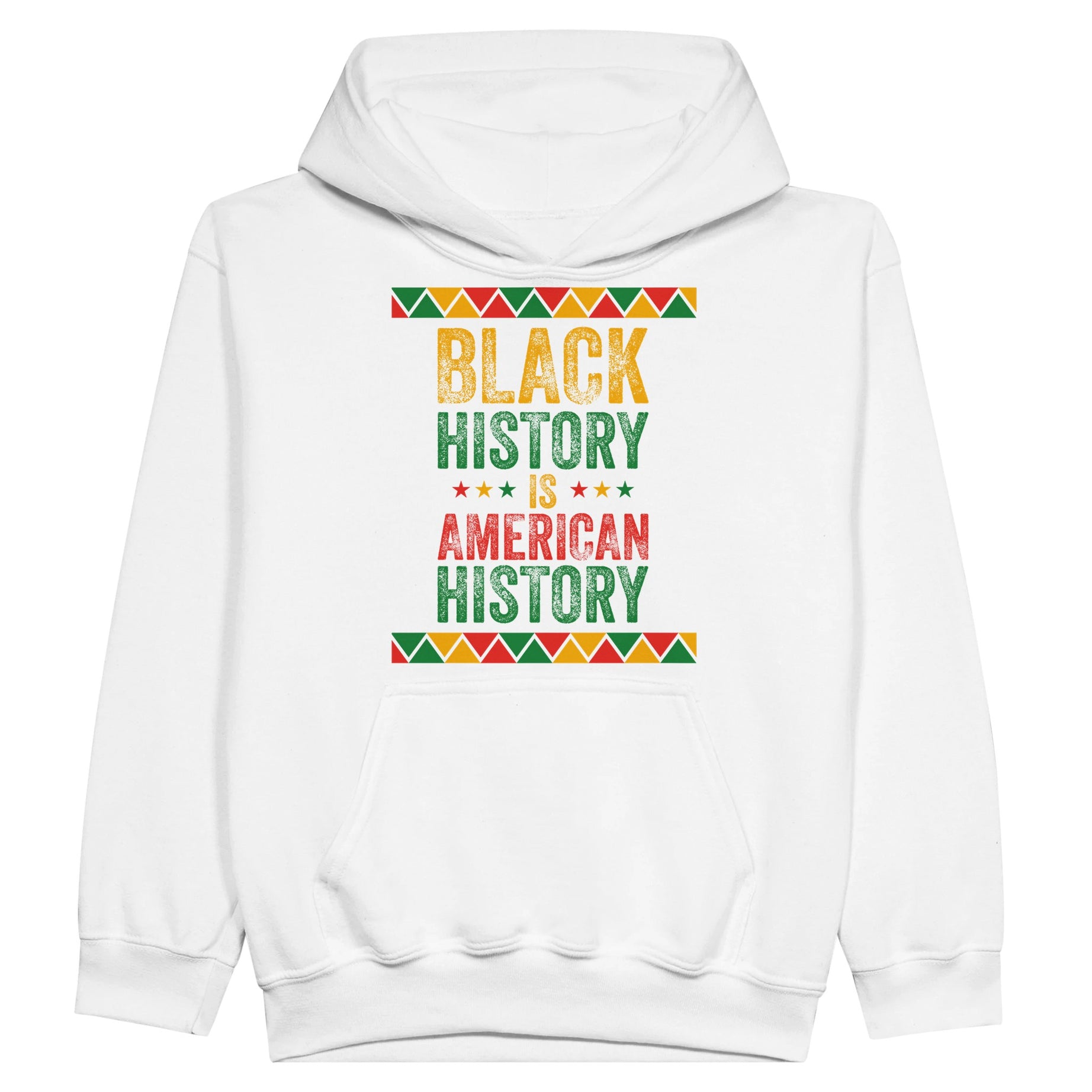 Black History Is American History Hoodie For Kids - Prideful Roots