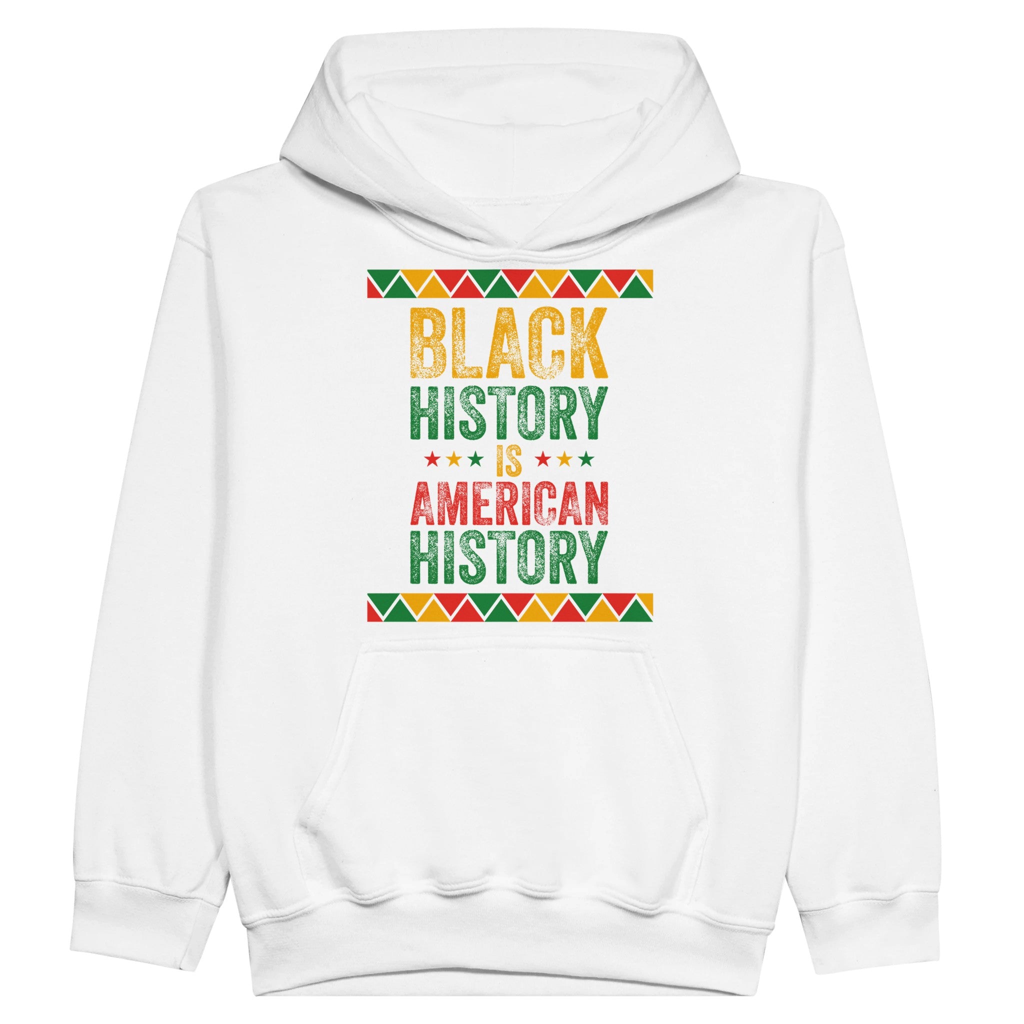Black History Is American History Hoodie For Kids - Prideful Roots